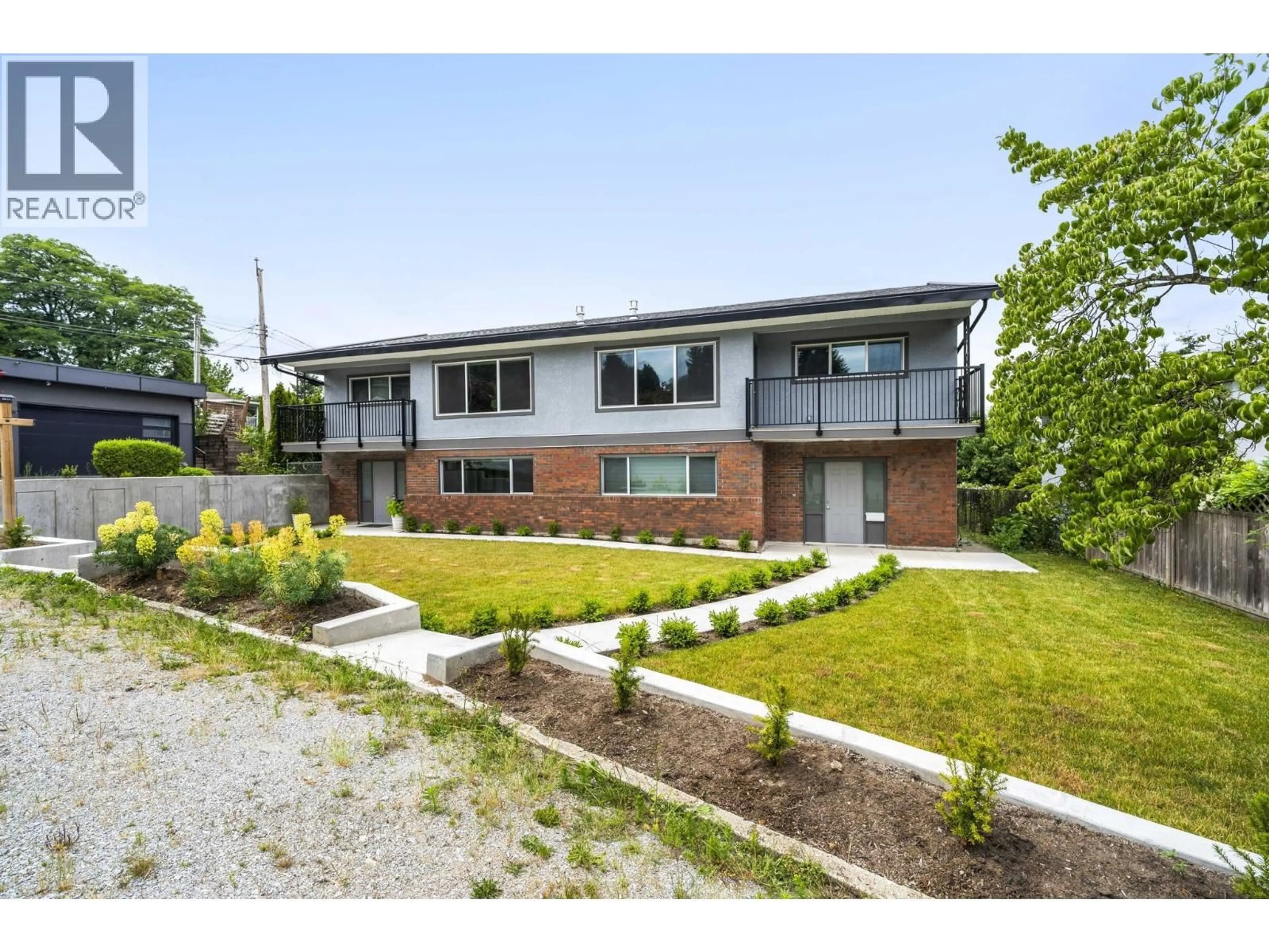 Home with brick exterior material, building for 7737 ALLMAN STREET, Burnaby British Columbia V5E2A9