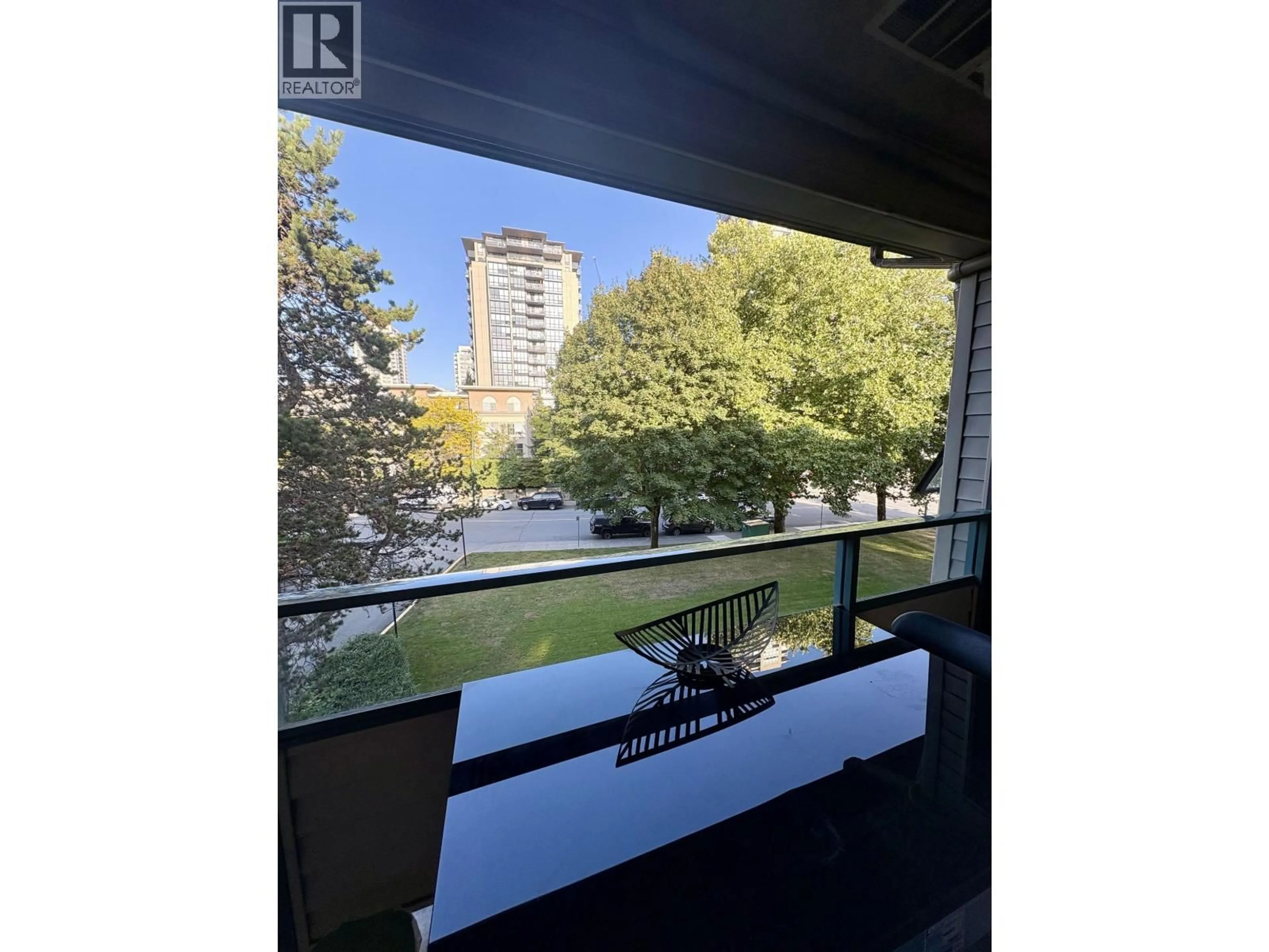 Balcony in the apartment, water/lake/river/ocean view for 308 - 2925 GLEN DRIVE, Coquitlam British Columbia V3B7H9