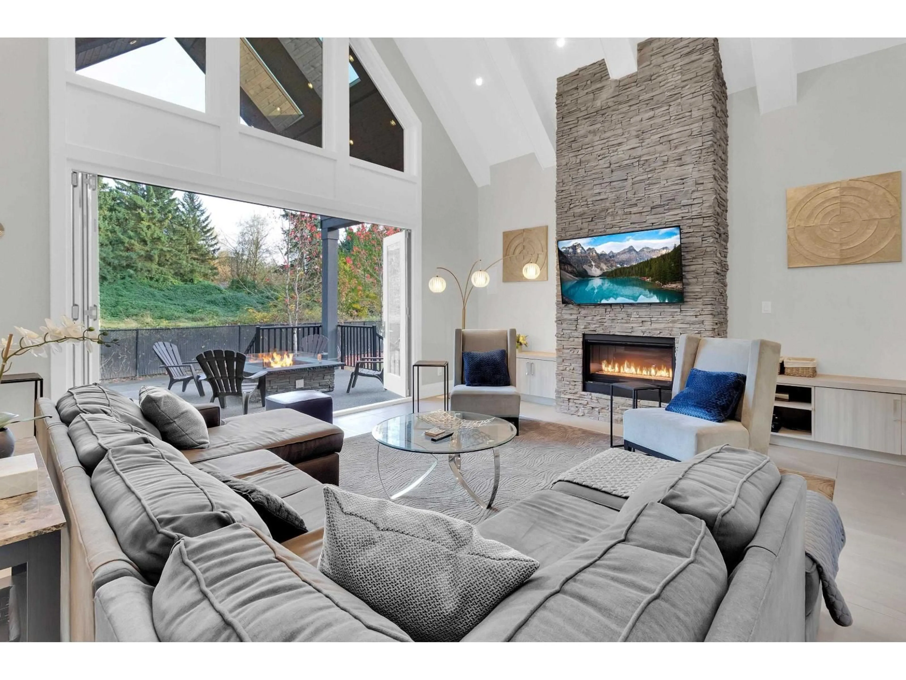 Living room with furniture, unknown for 7434 202A STREET, Langley British Columbia V2Y1V4