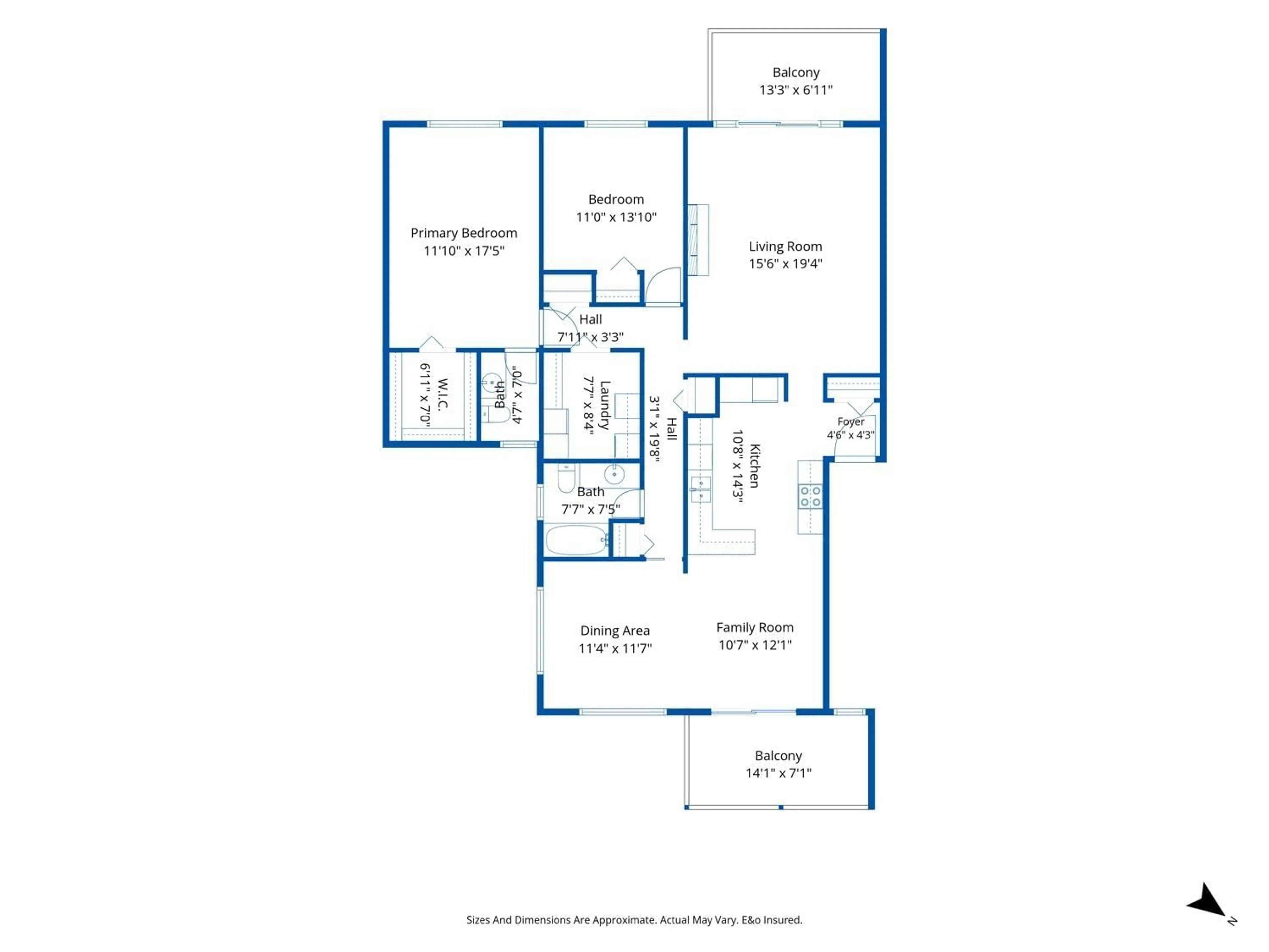 Floor plan for 232 - 32691 GARIBALDI DRIVE, Abbotsford British Columbia V2T5T7