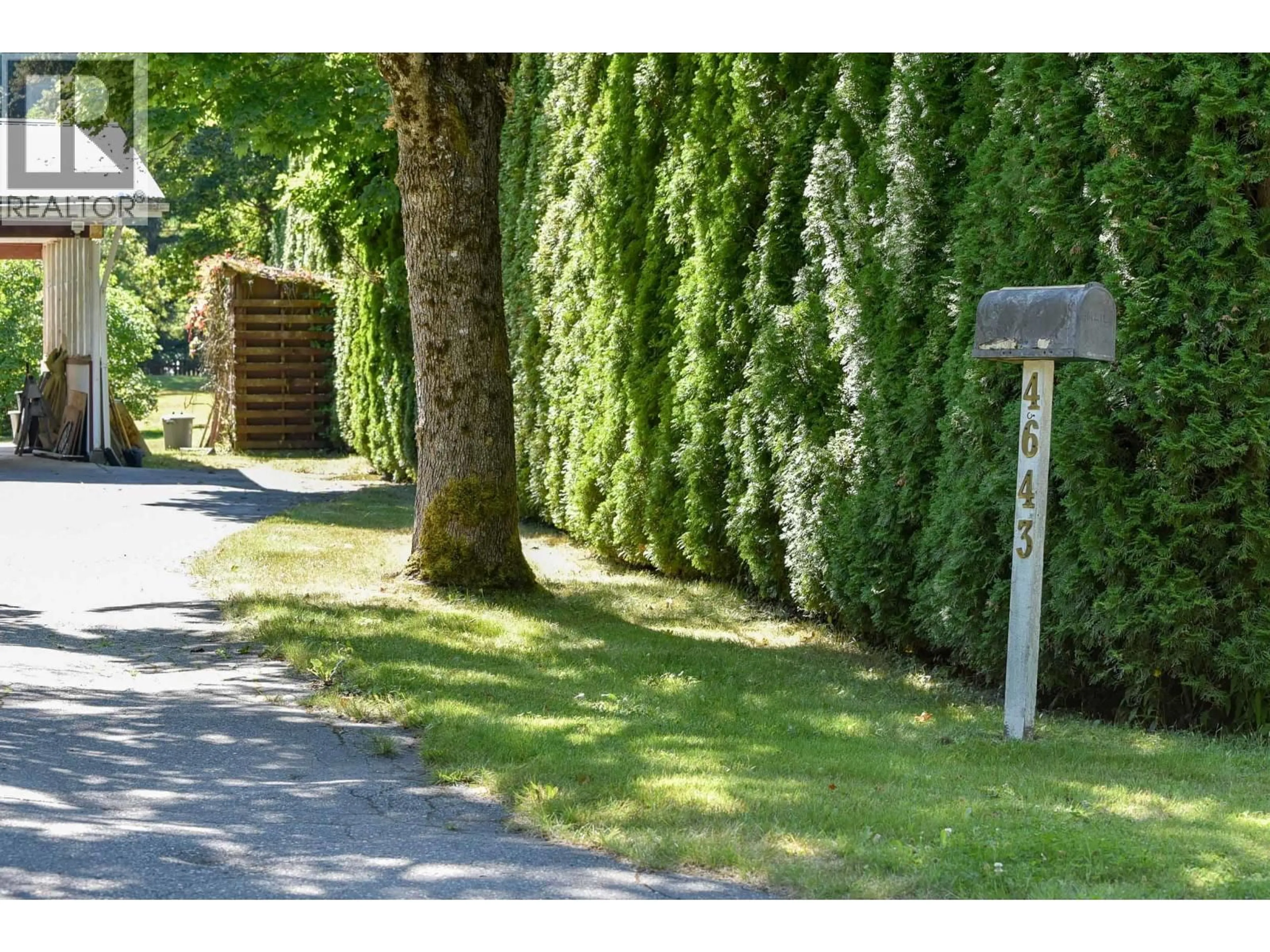 A pic from outside/outdoor area/front of a property/back of a property/a pic from drone, street for 4643 QUEENSWAY DRIVE, Terrace British Columbia V8G3X4
