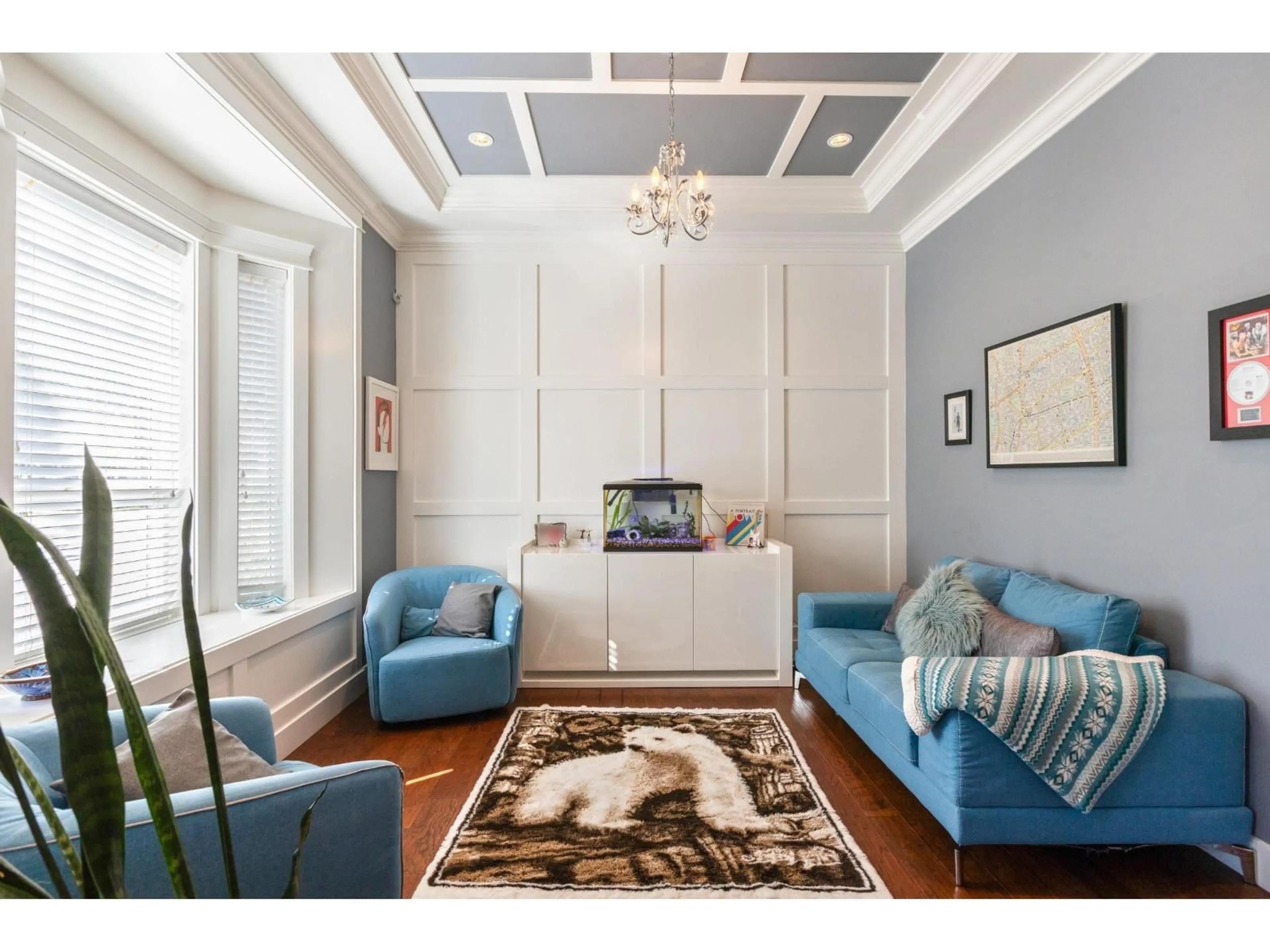 Living room with furniture, unknown for 17415 2B AVENUE, Surrey British Columbia V3Z6R9