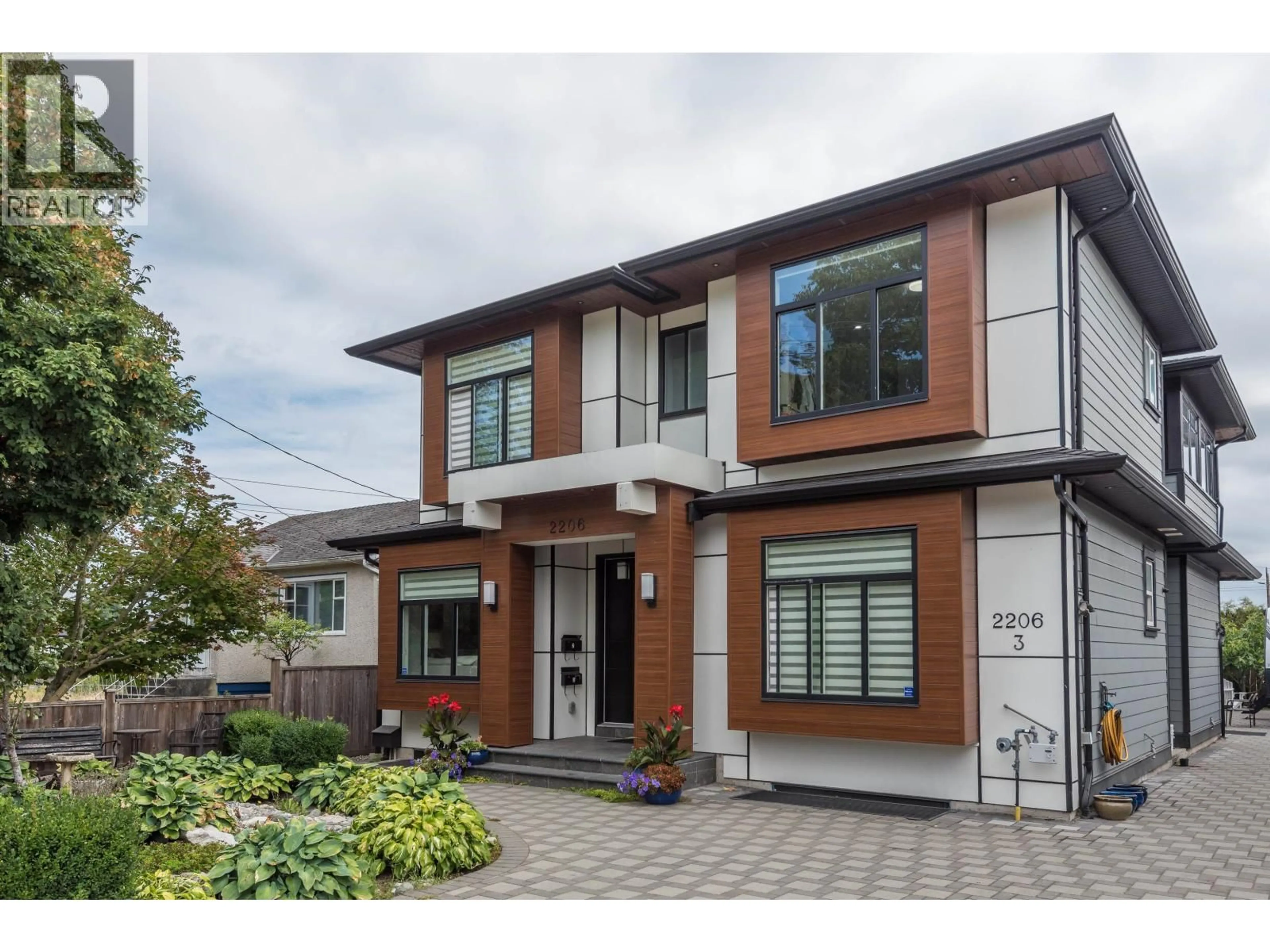Home with brick exterior material, street for 2206 LONDON STREET, New Westminster British Columbia V3M3G2