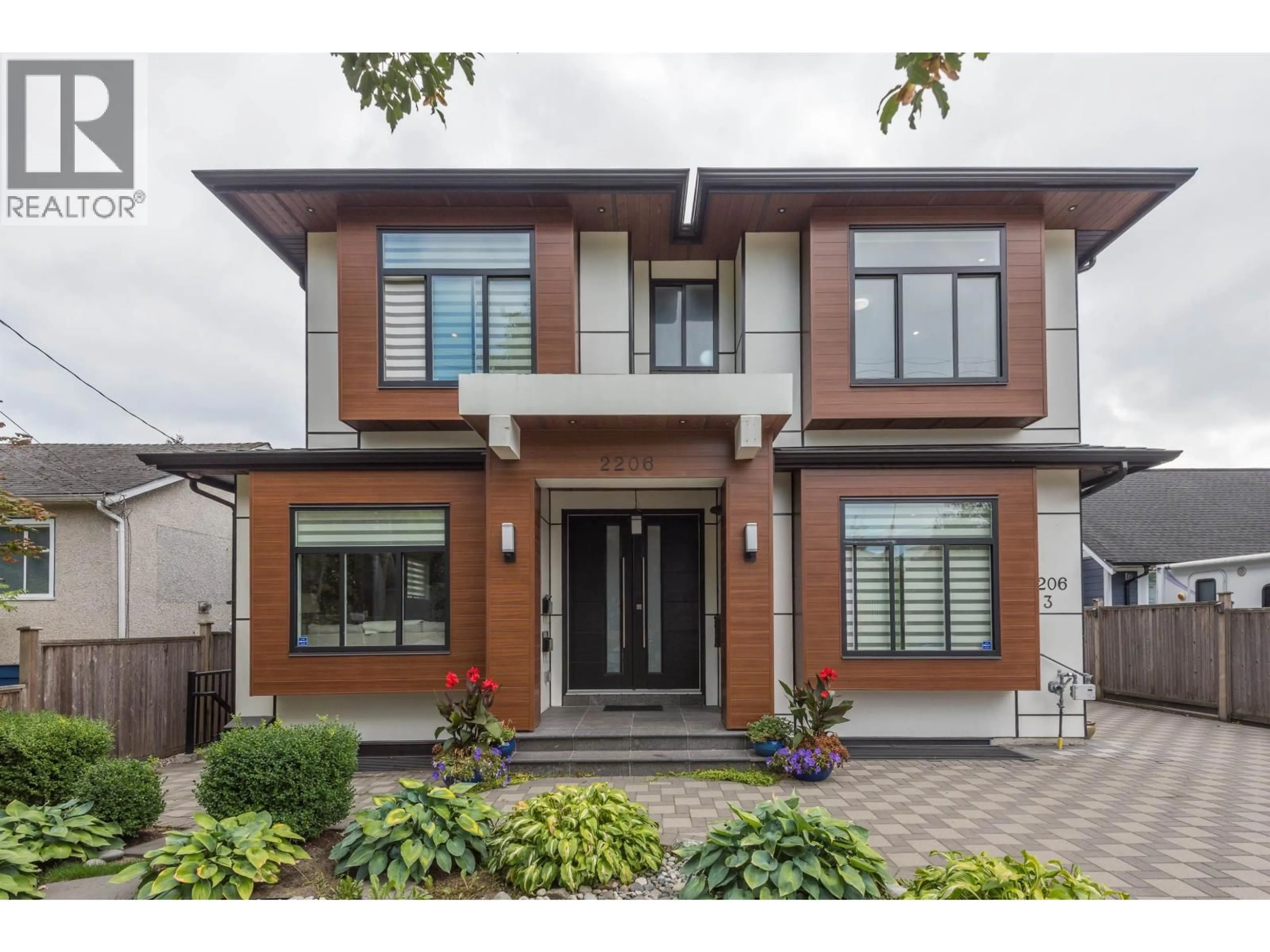 Home with brick exterior material, street for 2206 LONDON STREET, New Westminster British Columbia V3M3G2