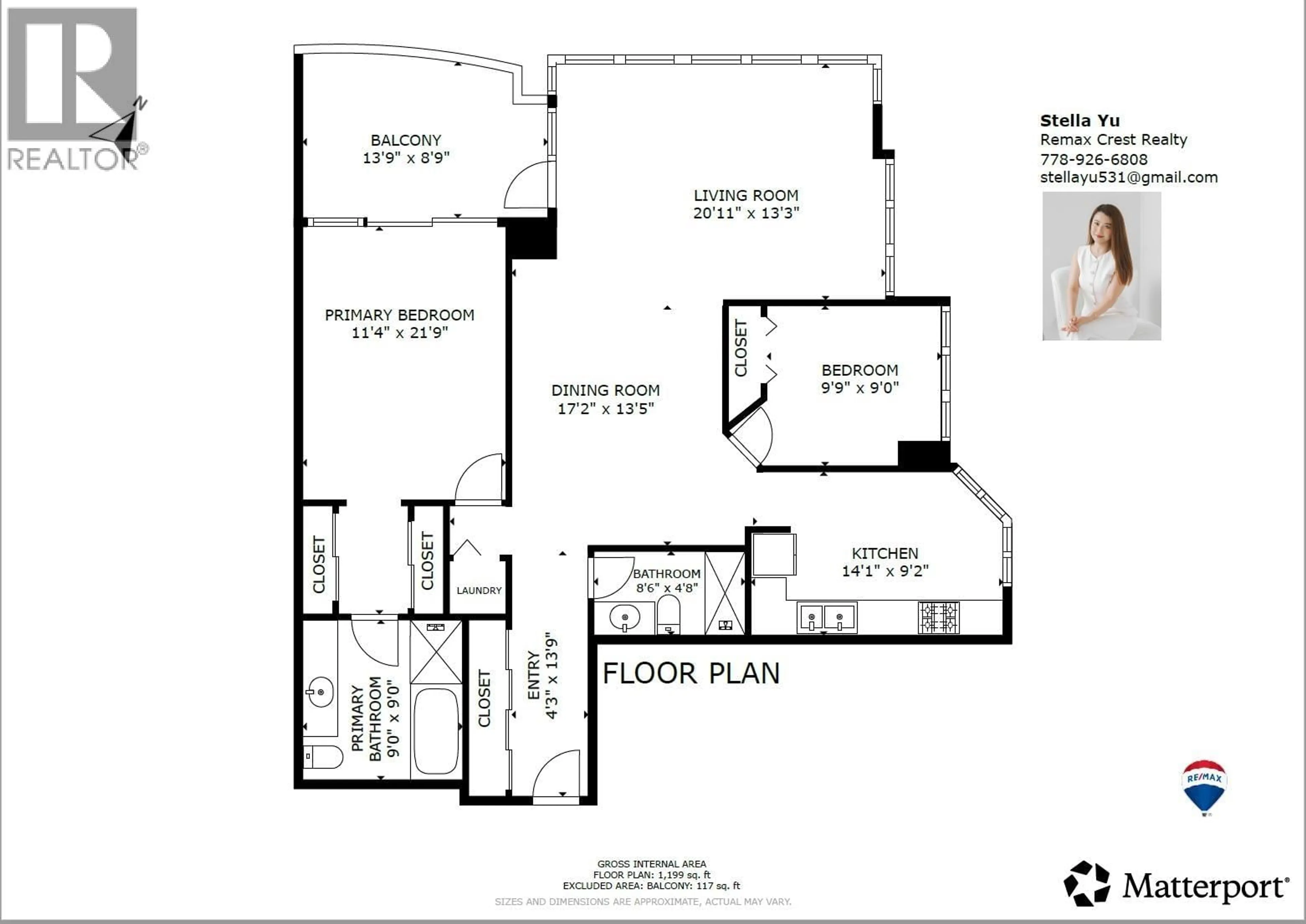 Floor plan for 1104 - 6888 STATION HILL DRIVE, Burnaby British Columbia V3N4X5