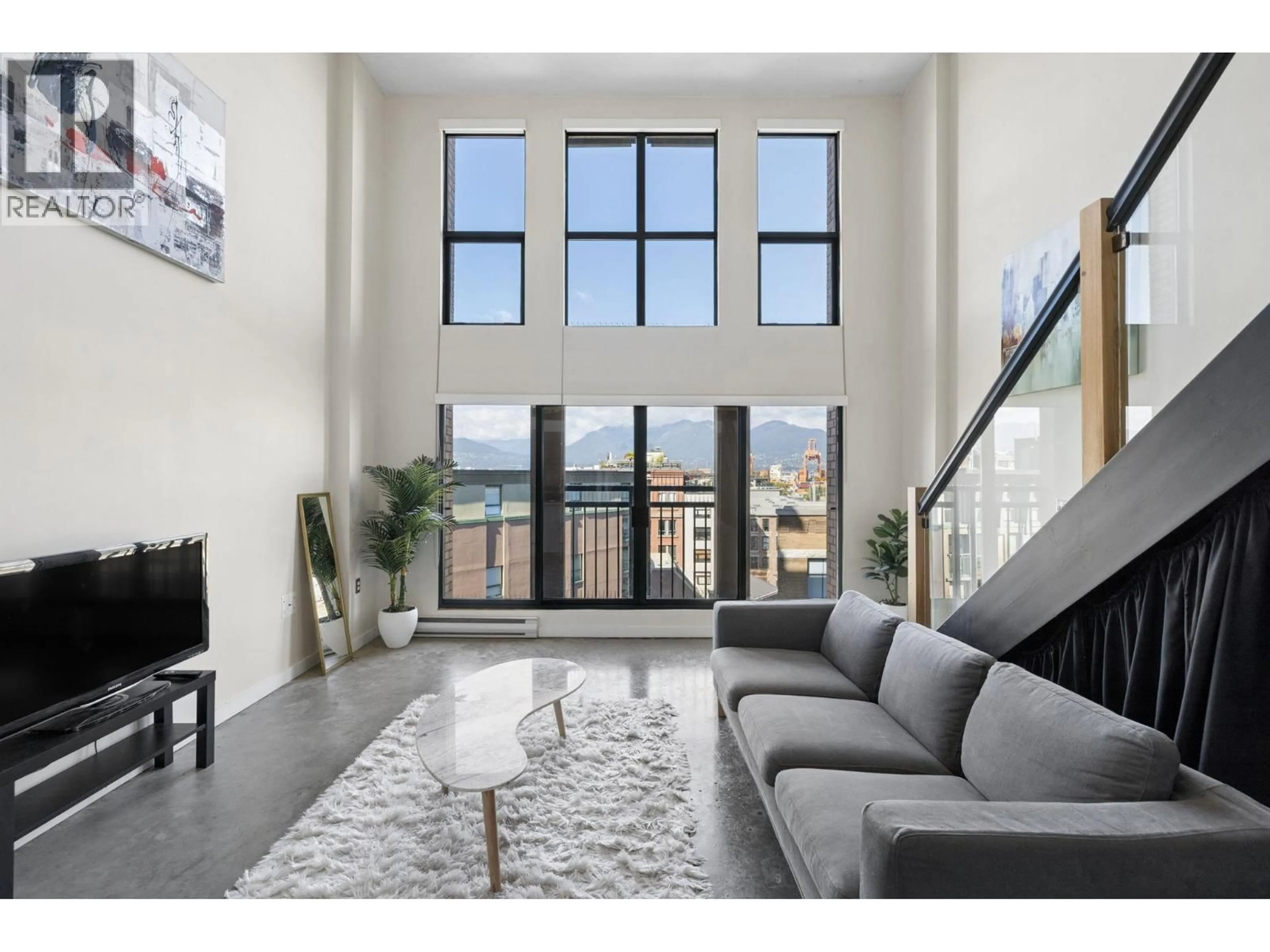 Living room with furniture, unknown for 609 - 22 CORDOVA STREET, Vancouver British Columbia V6A1K2