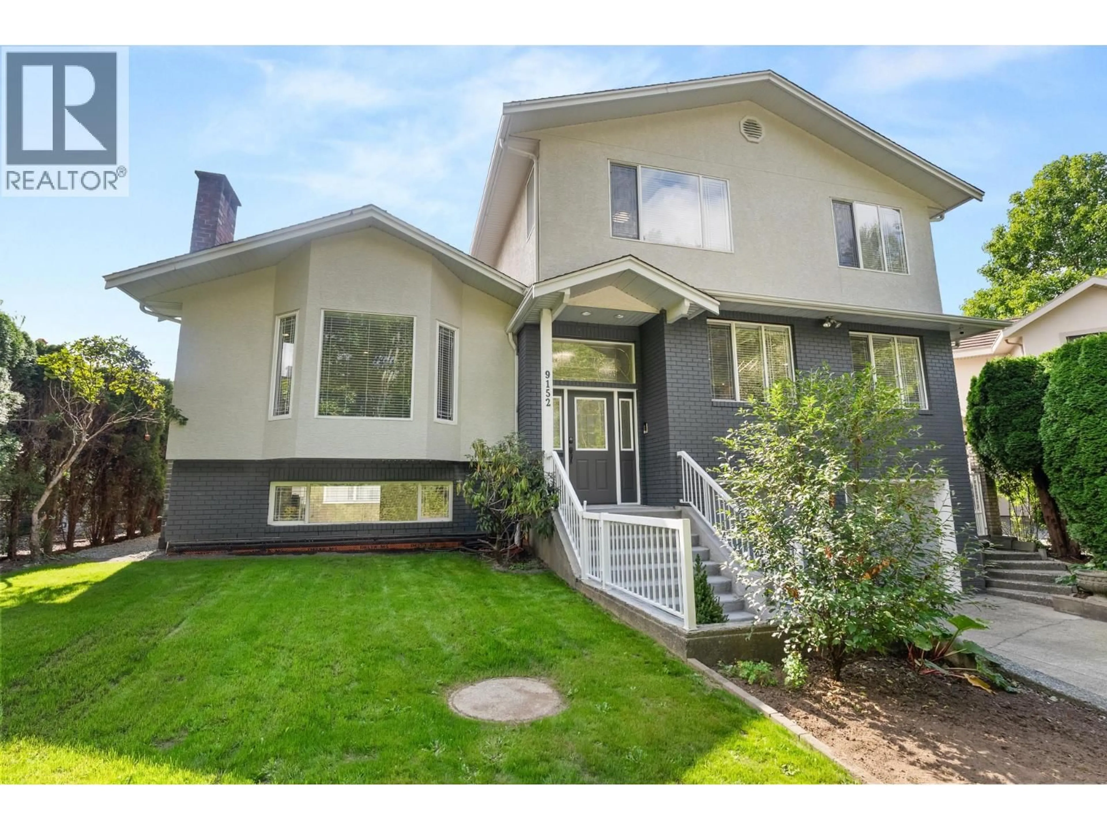 Home with vinyl exterior material, street for 9152 KLENNER DRIVE, Burnaby British Columbia V3N4E5