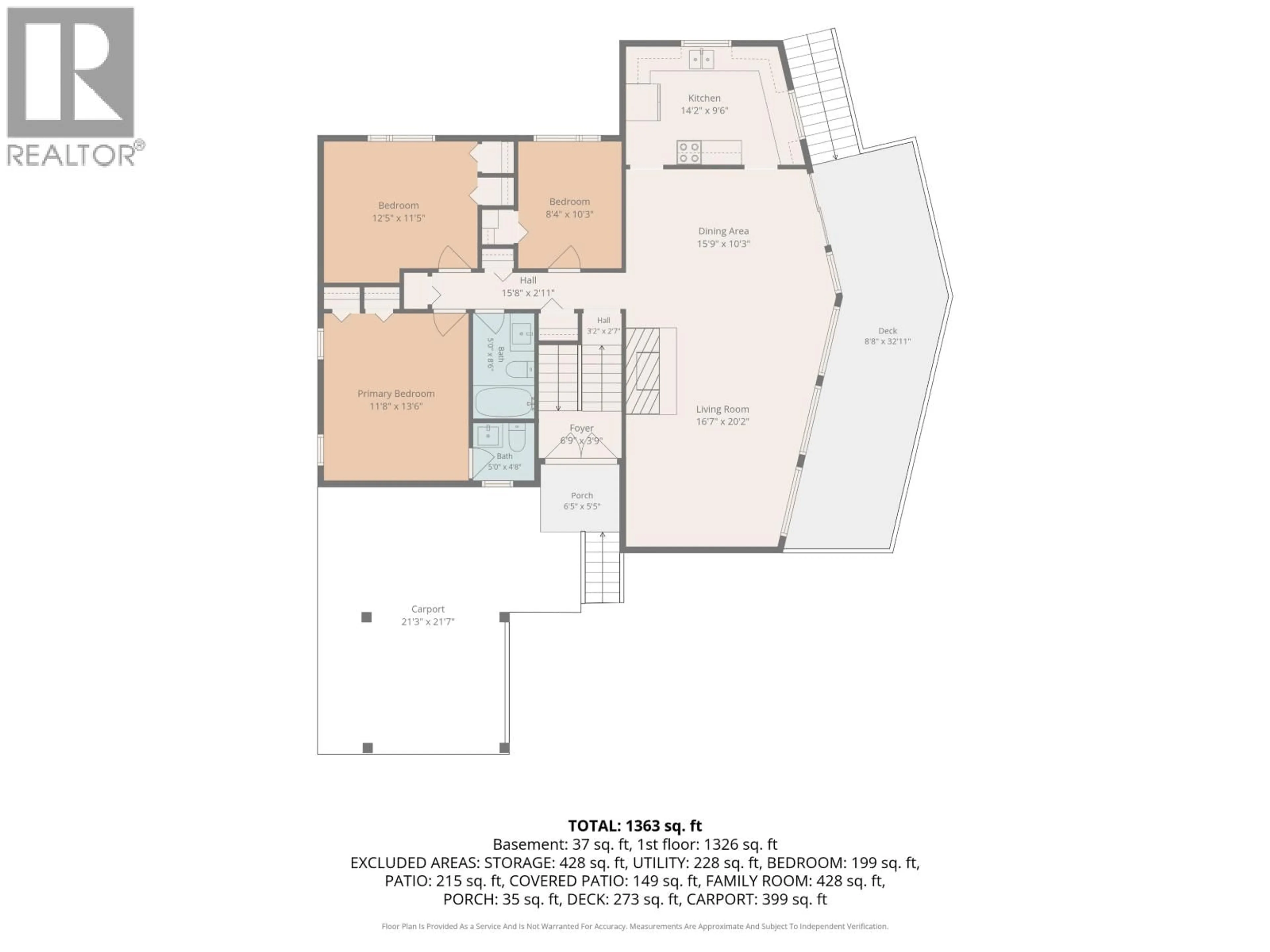 Floor plan for 9556 BIRCHILL CRESCENT, Prince George British Columbia V2N6G9
