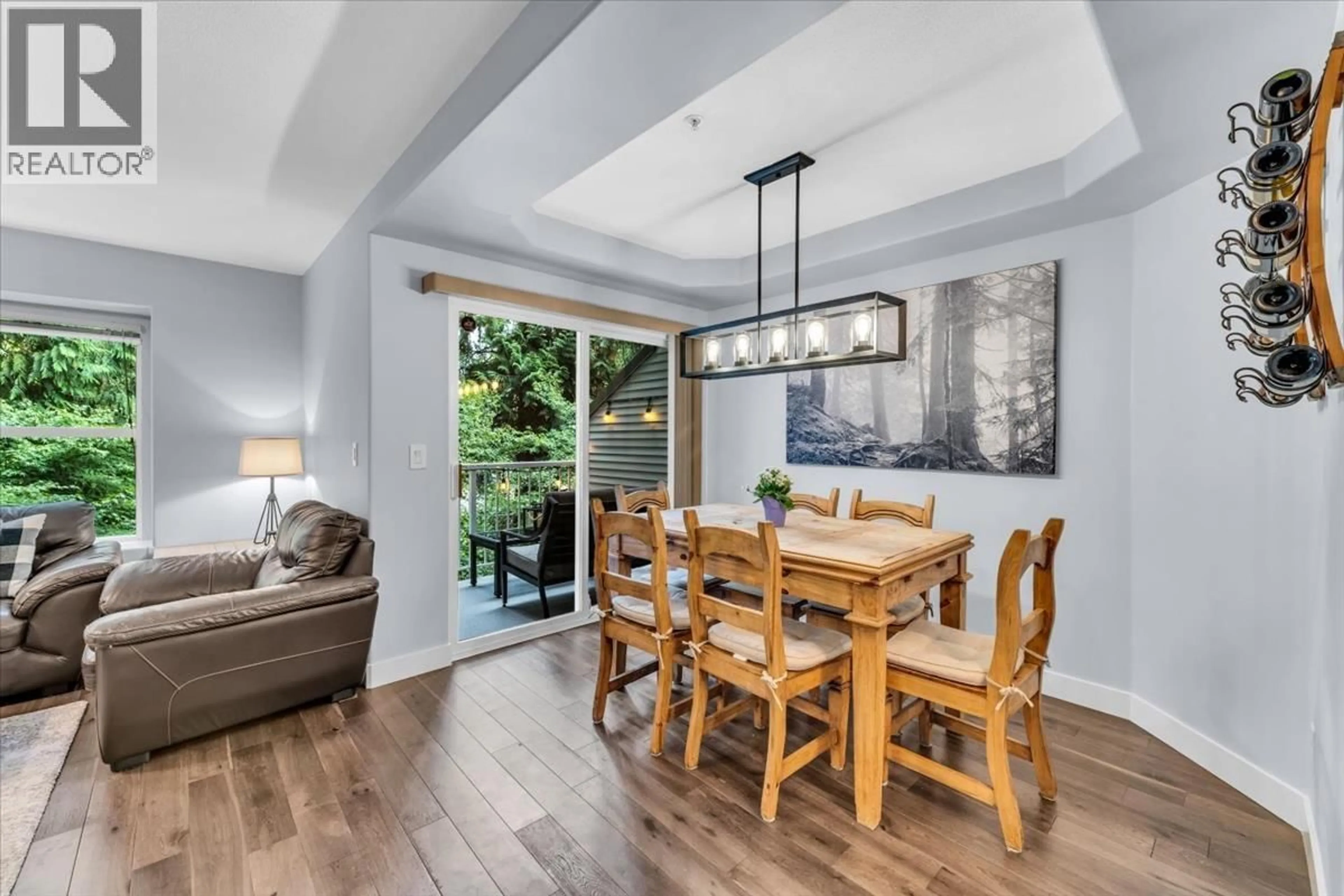 Dining room, wood/laminate floor for 9 - 2994 COAST MERIDIAN ROAD, Port Coquitlam British Columbia V3B3M8