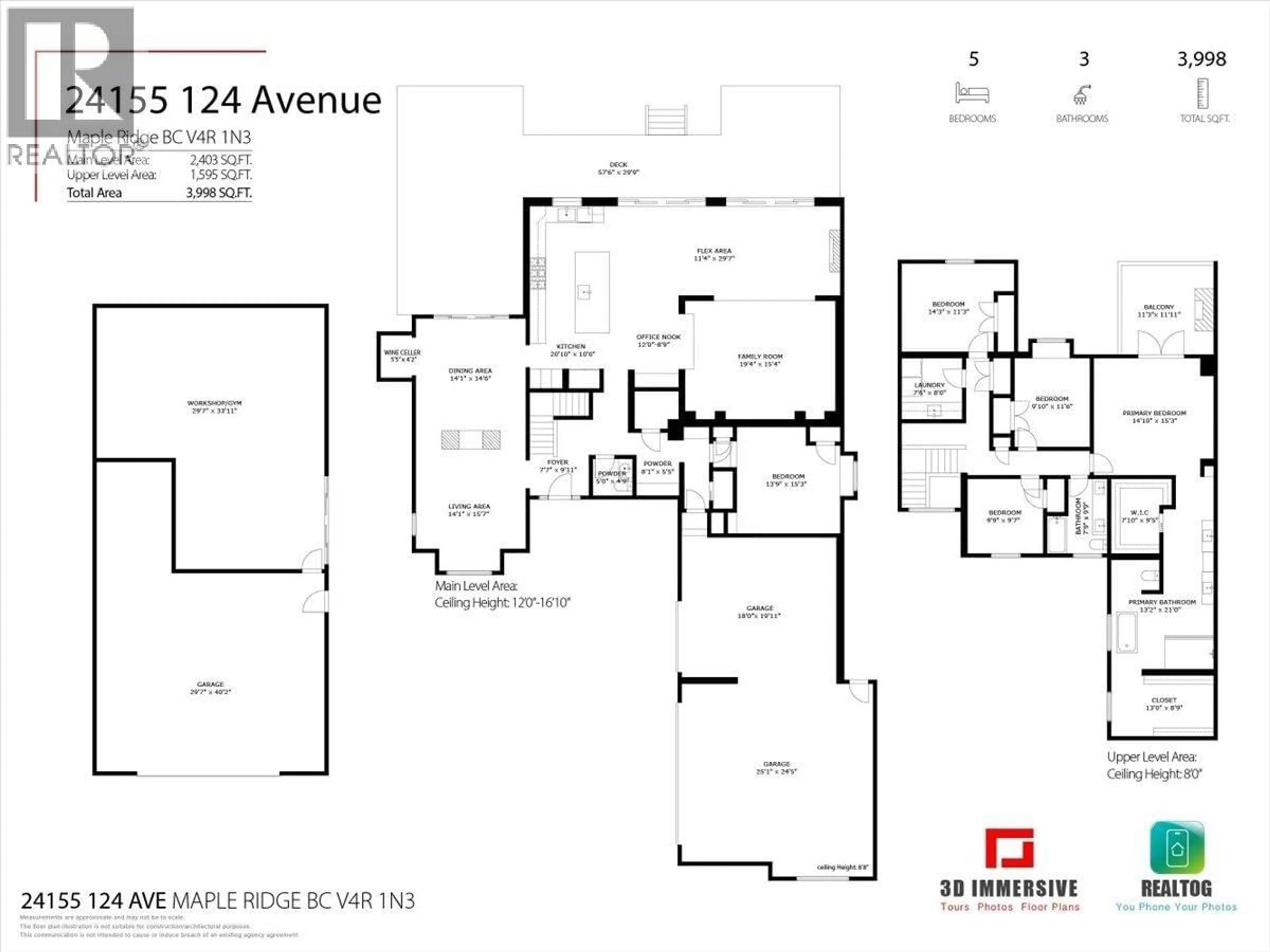 Floor plan for 24155 124 AVENUE, Maple Ridge British Columbia V4R1N3