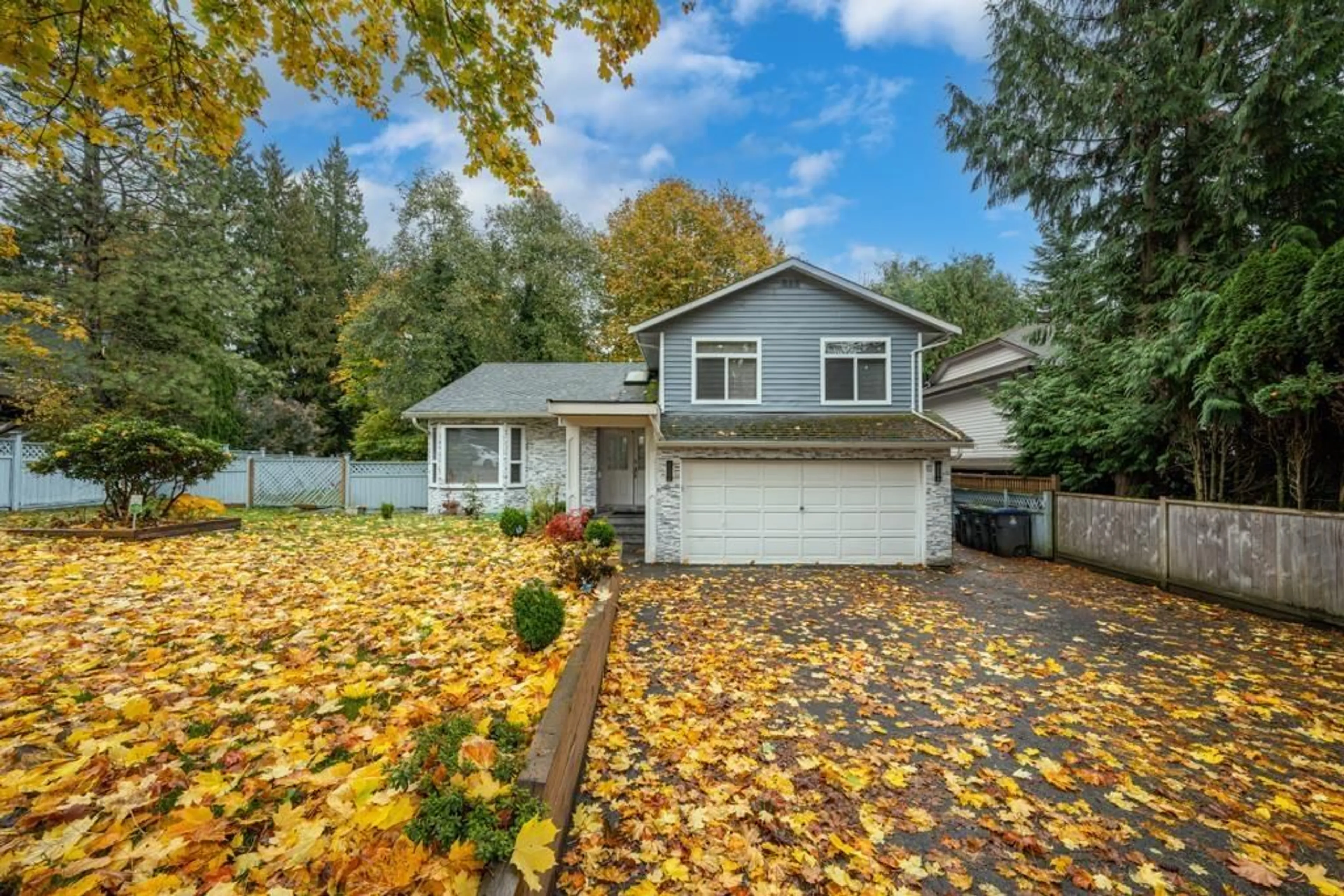 Home with vinyl exterior material, street for 14346 68B AVENUE, Surrey British Columbia V3W8X1