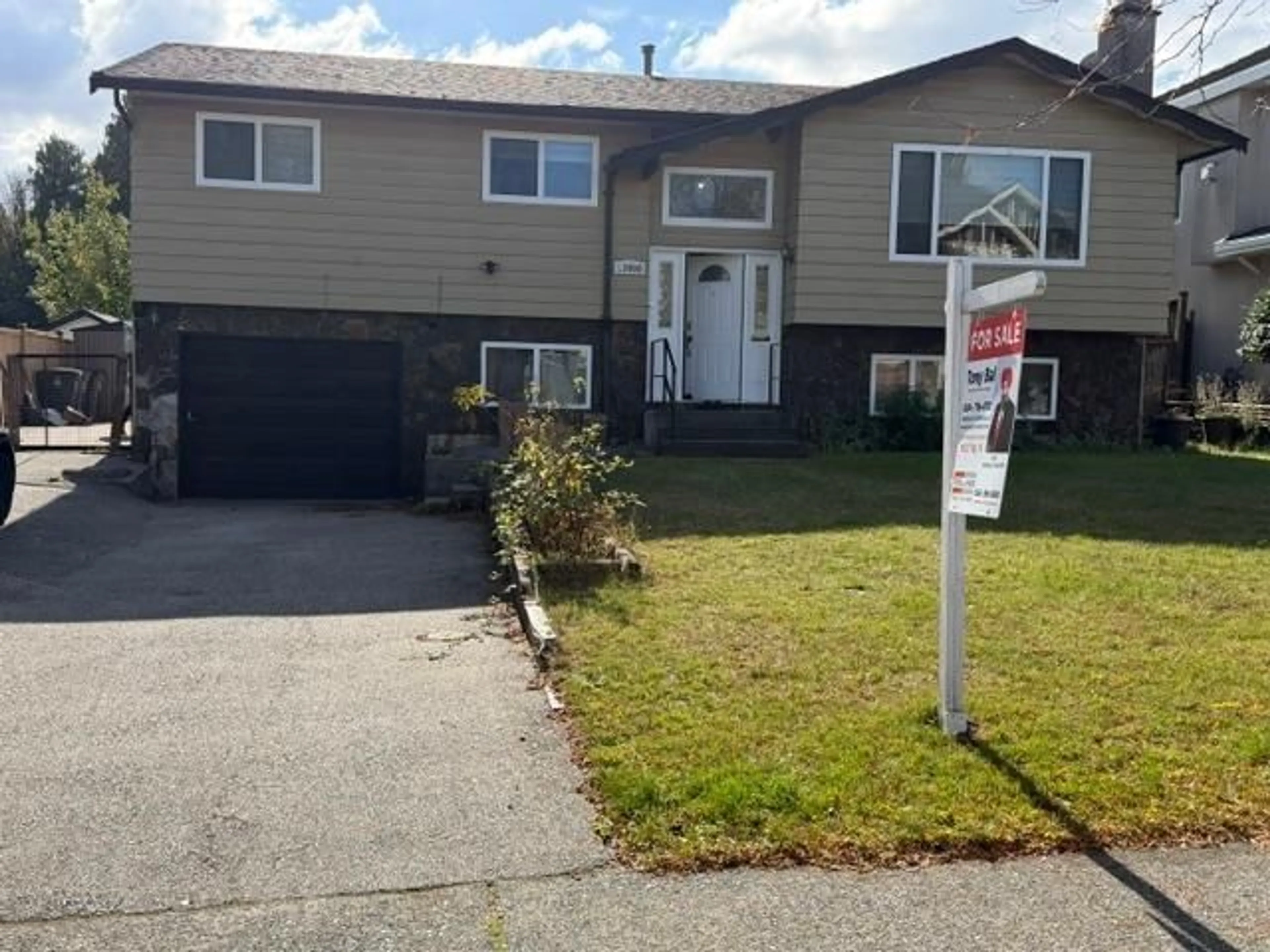 Home with vinyl exterior material, street for 13080 BALLOCH DRIVE, Surrey British Columbia V3V6Y3