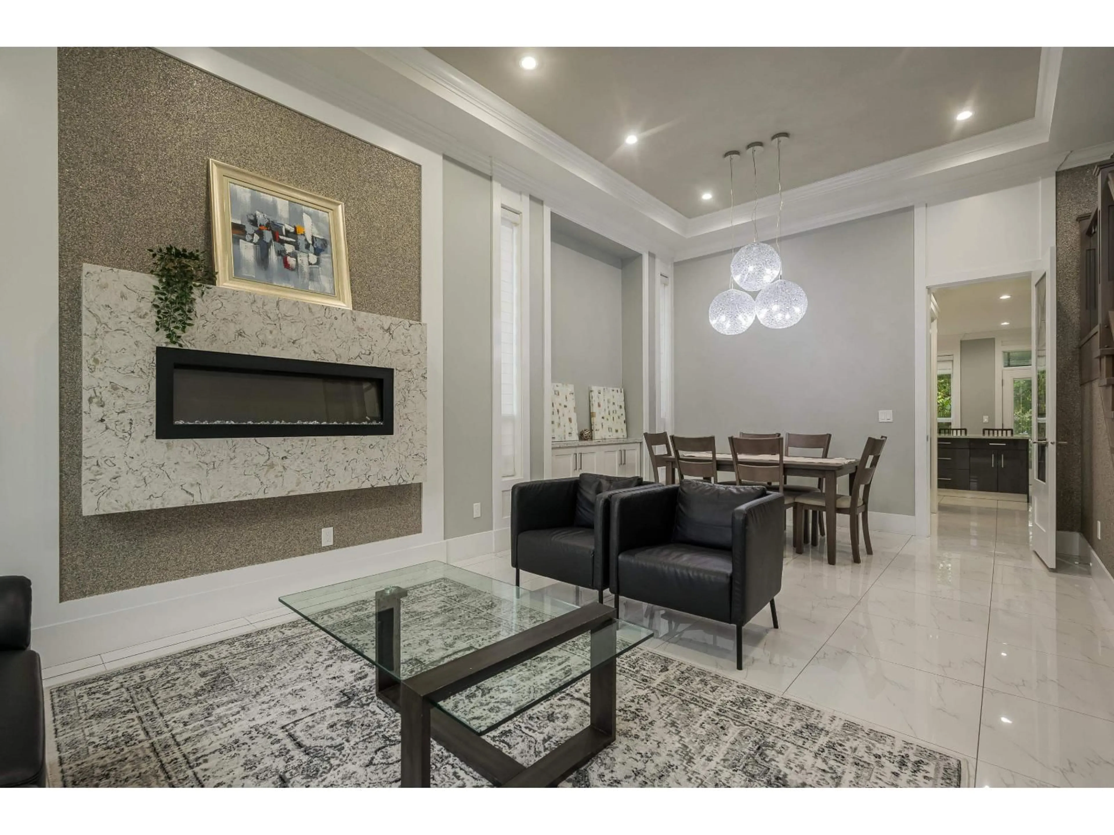 Living room with furniture, ceramic/tile floor for 1772 156A STREET, Surrey British Columbia V4A4W1