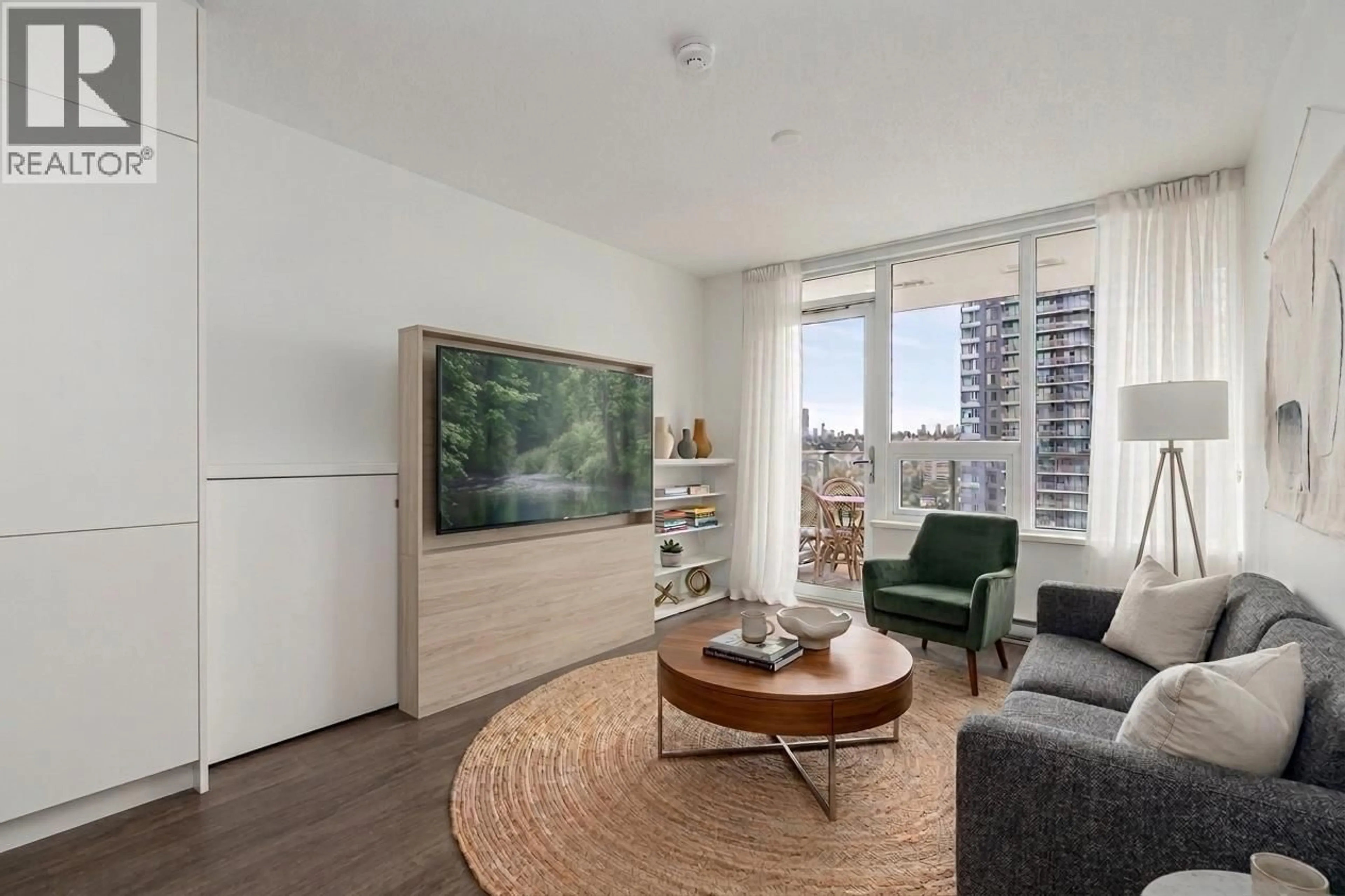 Living room with furniture, unknown for 1803 - 988 QUAYSIDE DRIVE, New Westminster British Columbia V3M0L5