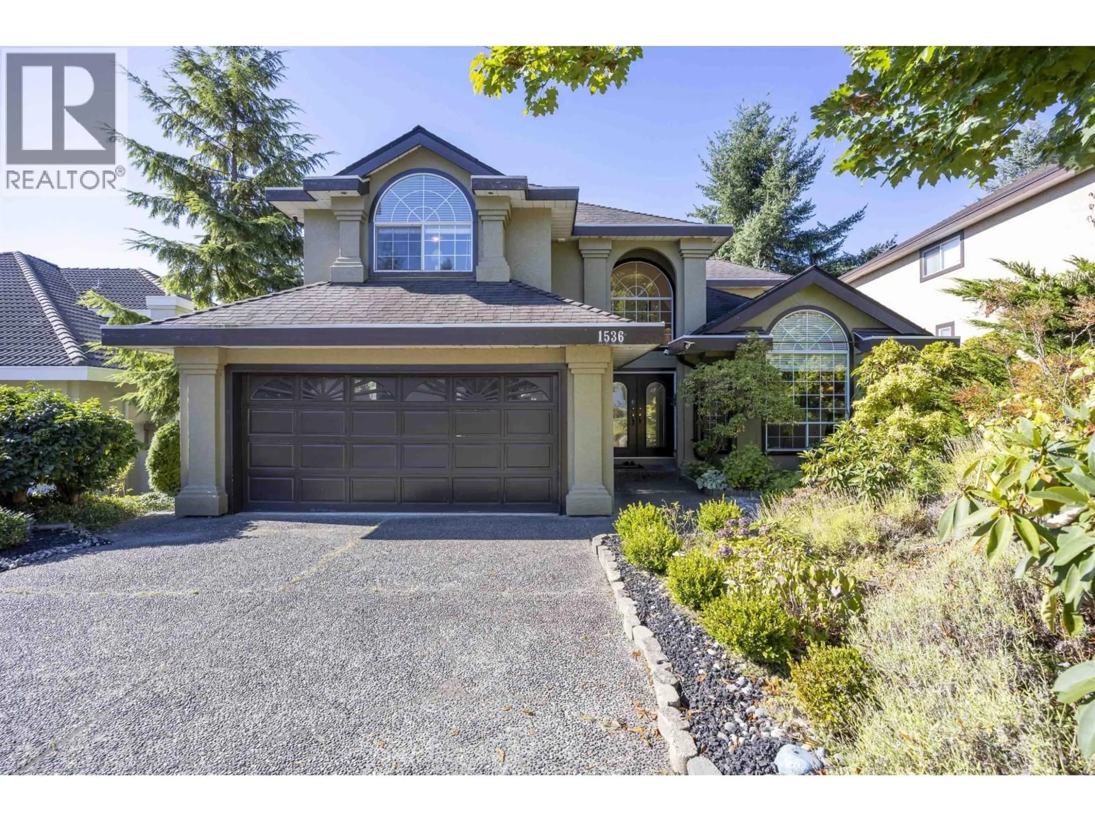Home with vinyl exterior material, street for 1536 SALAL CRESCENT, Coquitlam British Columbia V3E2V6