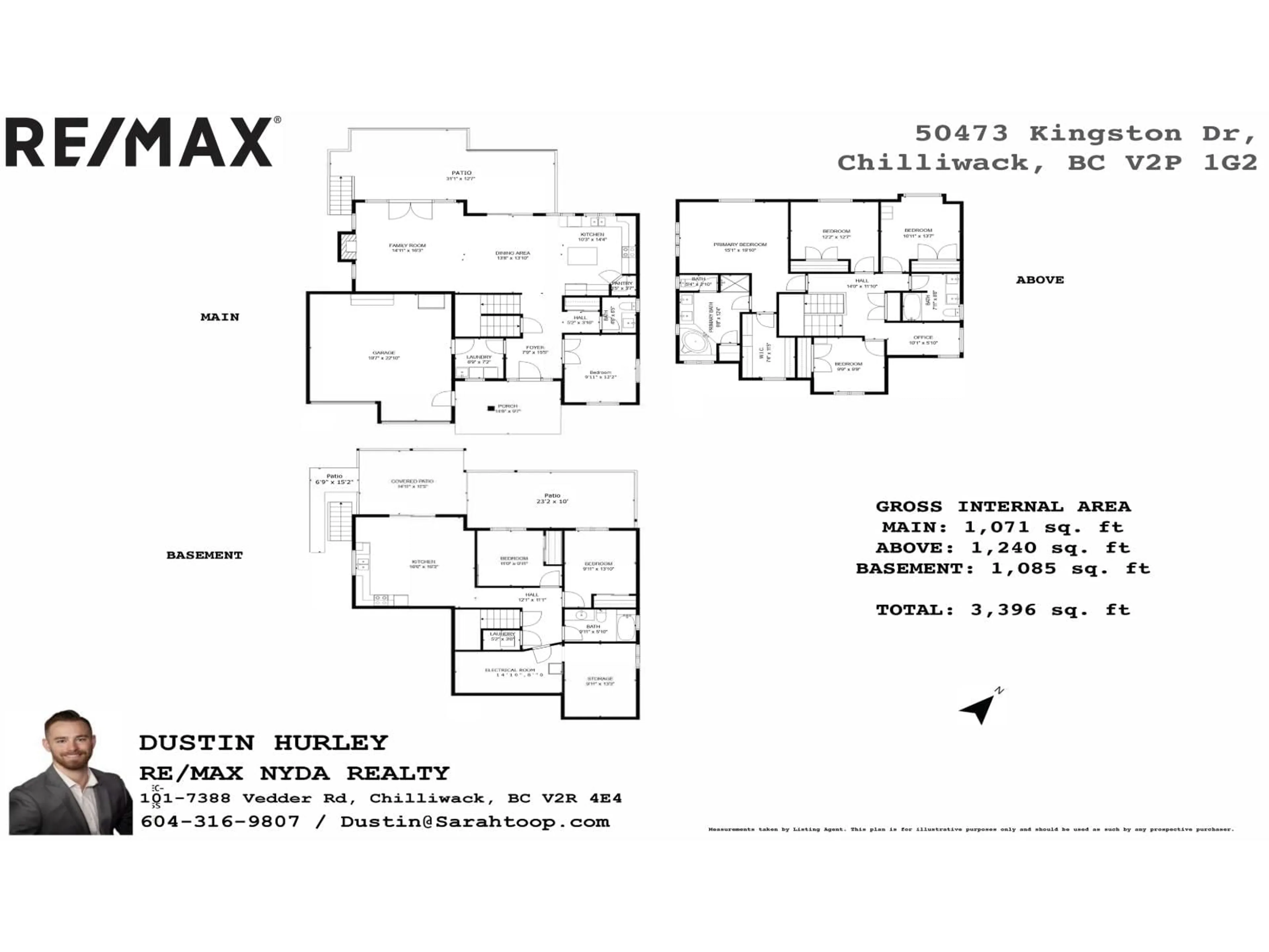 Floor plan for 50473 KINGSTON DRIVE, Chilliwack British Columbia V4Z0C2