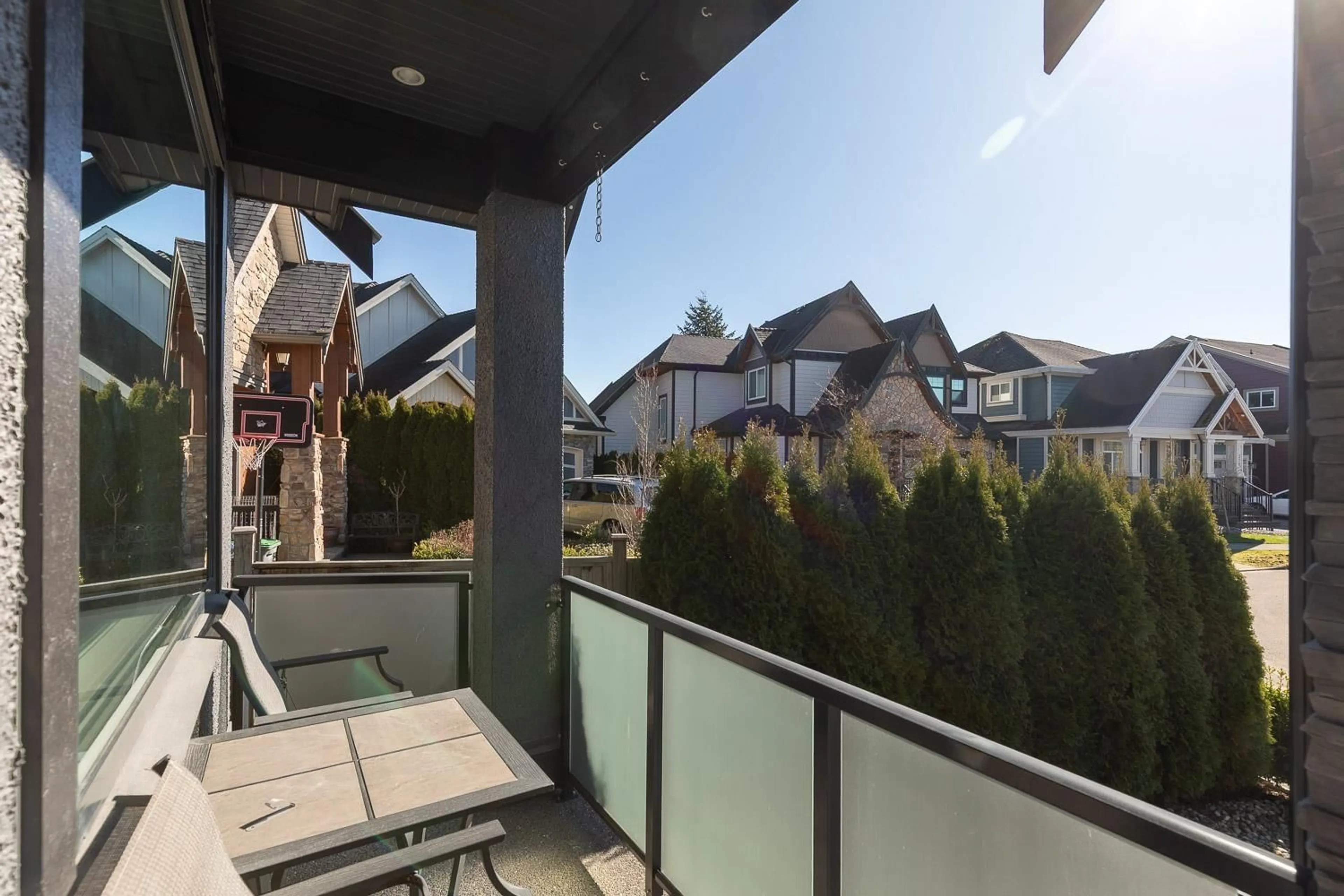 Balcony in the apartment, city buildings view from balcony for 17457 2B AVENUE, Surrey British Columbia V3Z6R9
