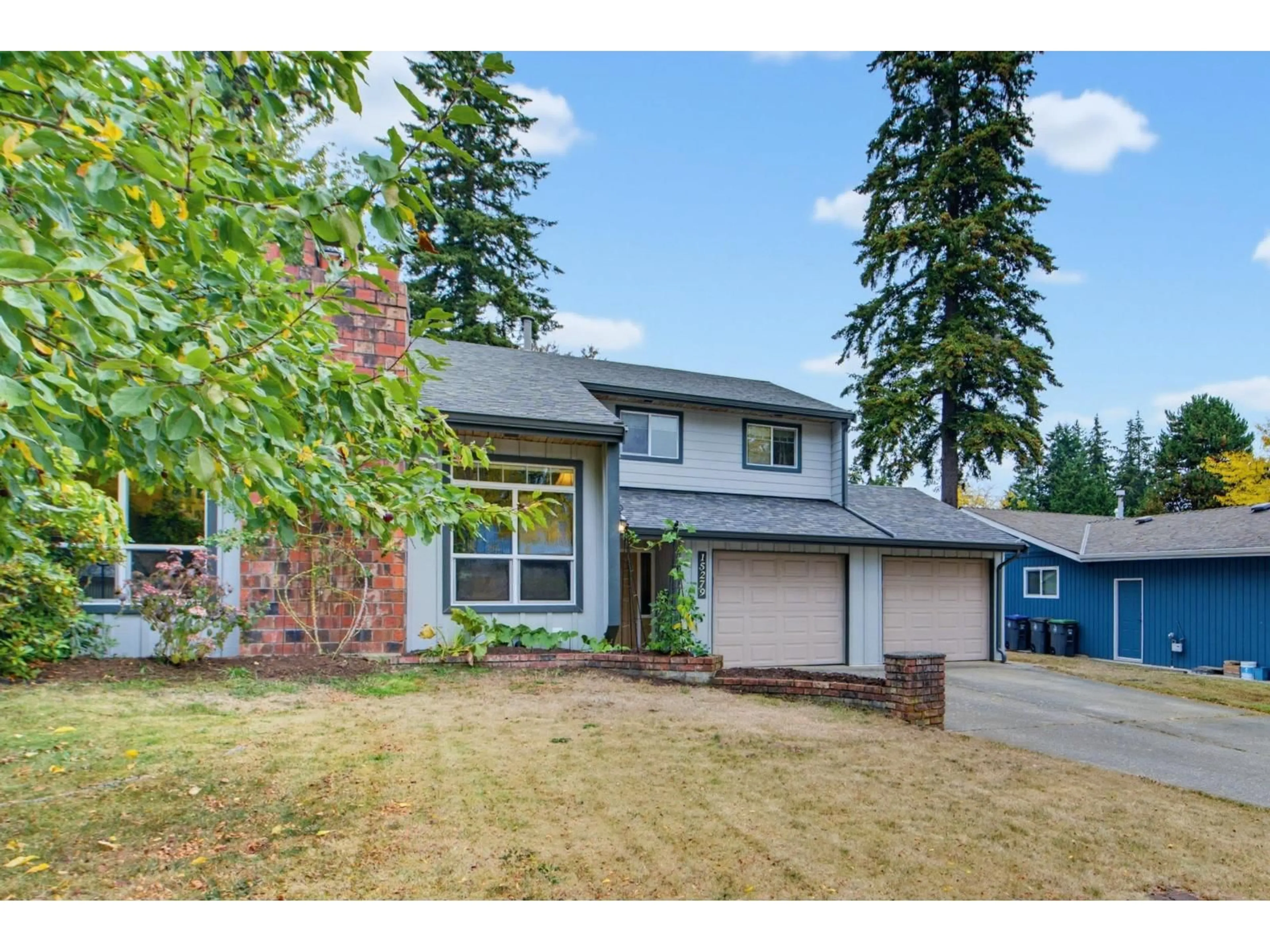 Home with vinyl exterior material, street for 15279 21A AVENUE, Surrey British Columbia V4A5X8