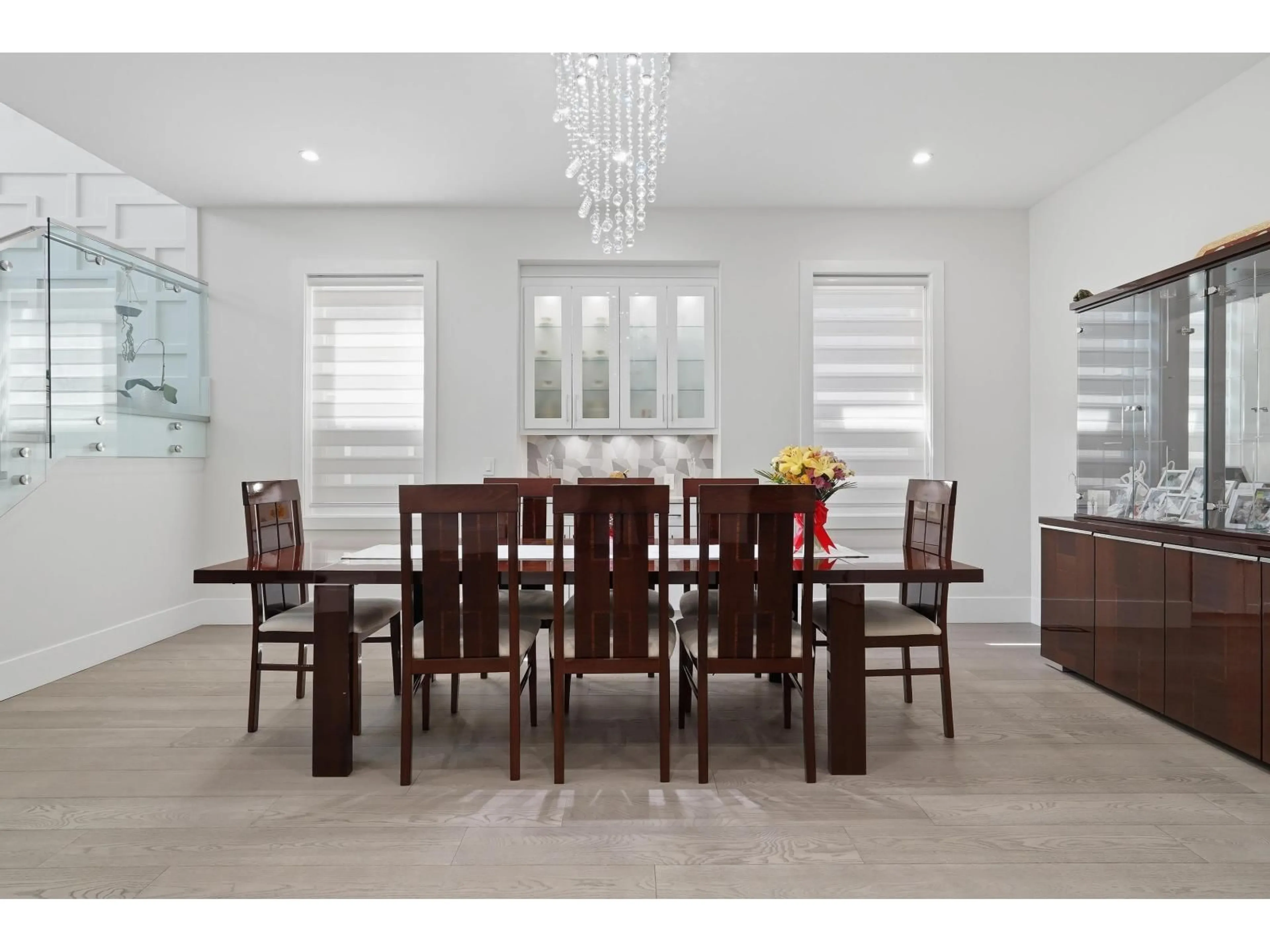 Dining room, wood/laminate floor for 20549 70A AVENUE, Langley British Columbia V2Y2J9