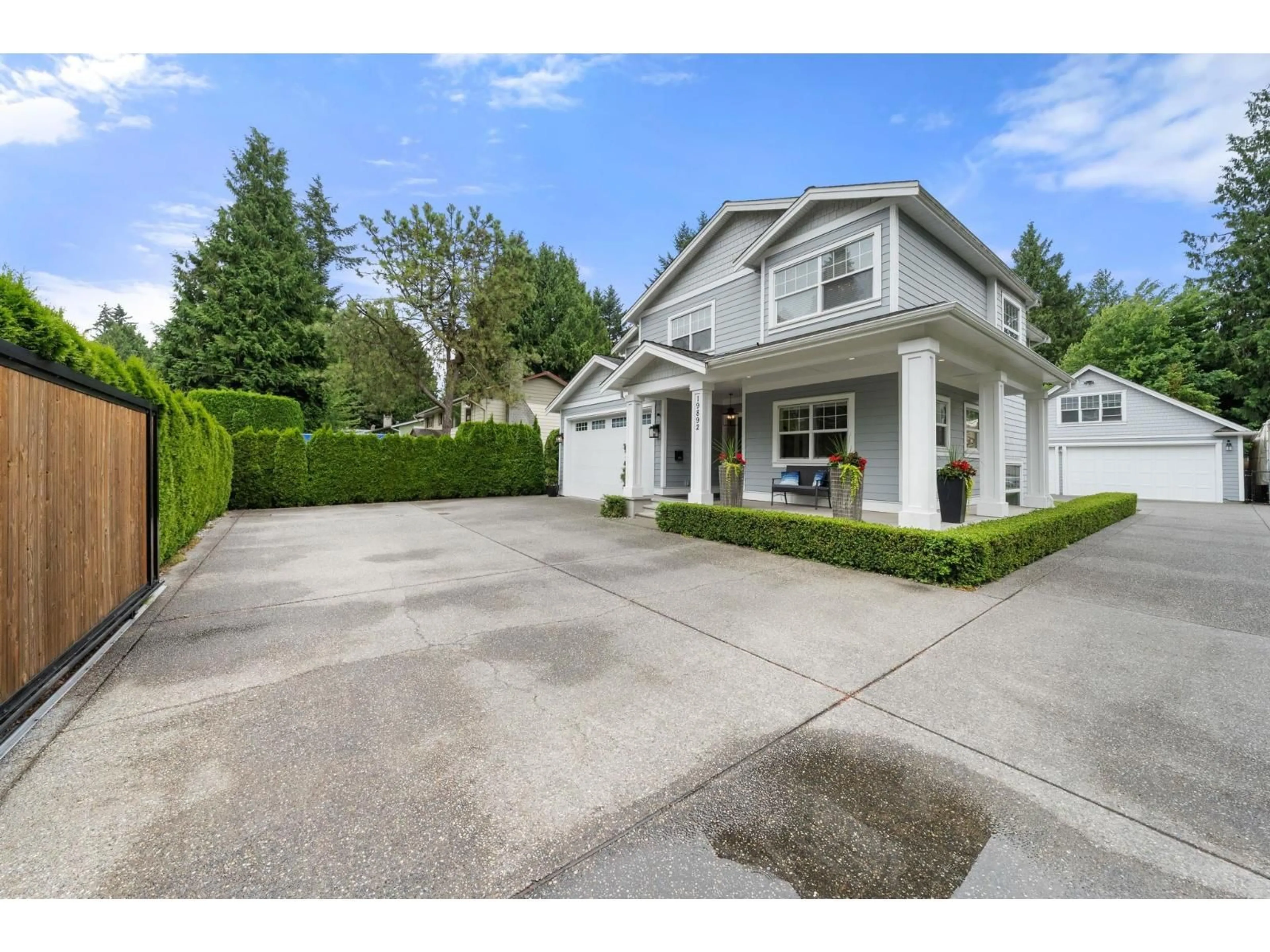 Home with vinyl exterior material, street for 19892 44 AVENUE, Langley British Columbia V3A3E2