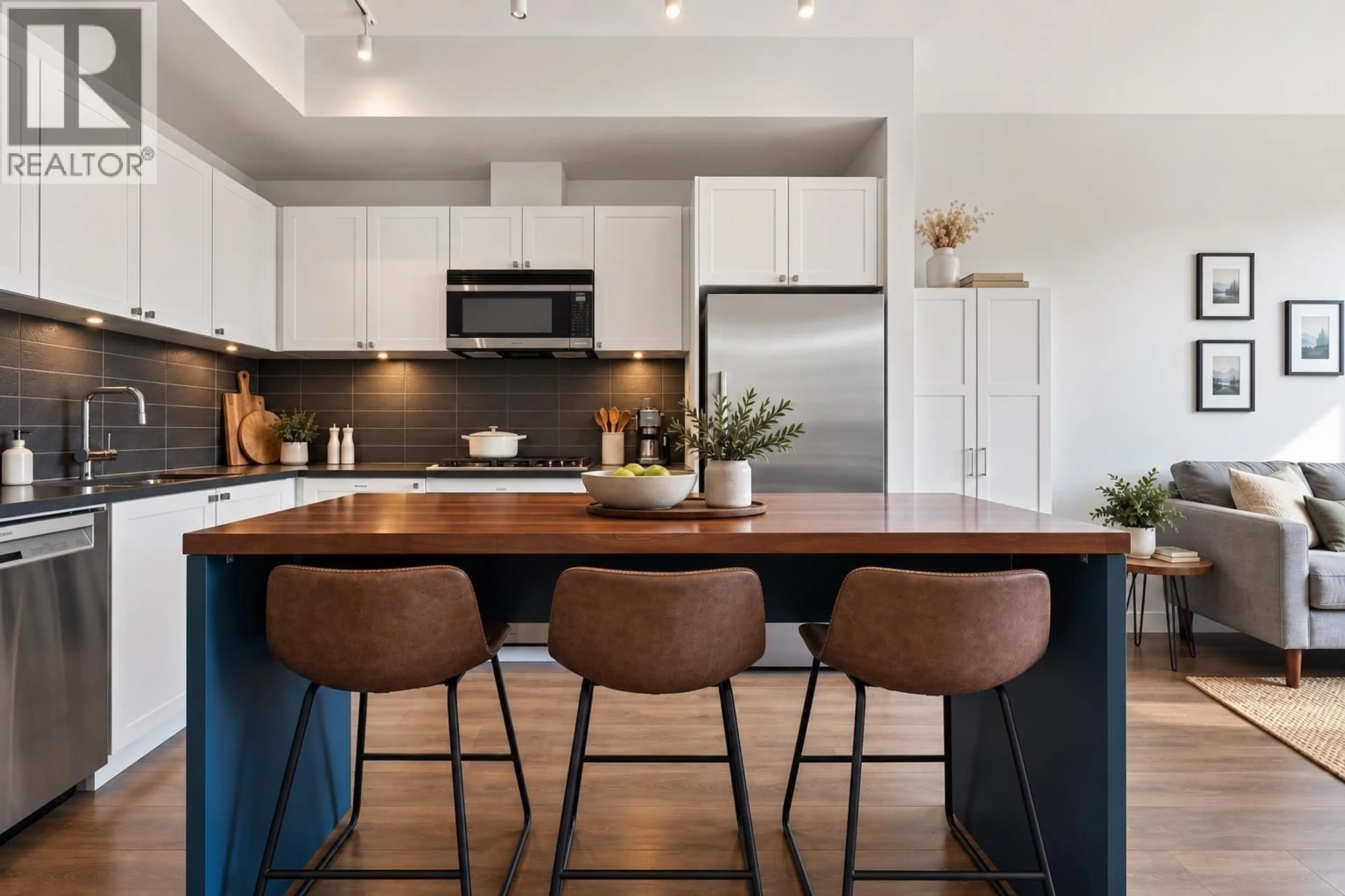 Open concept kitchen, unknown for 414 - 105 2ND STREET, North Vancouver British Columbia V7M0E3
