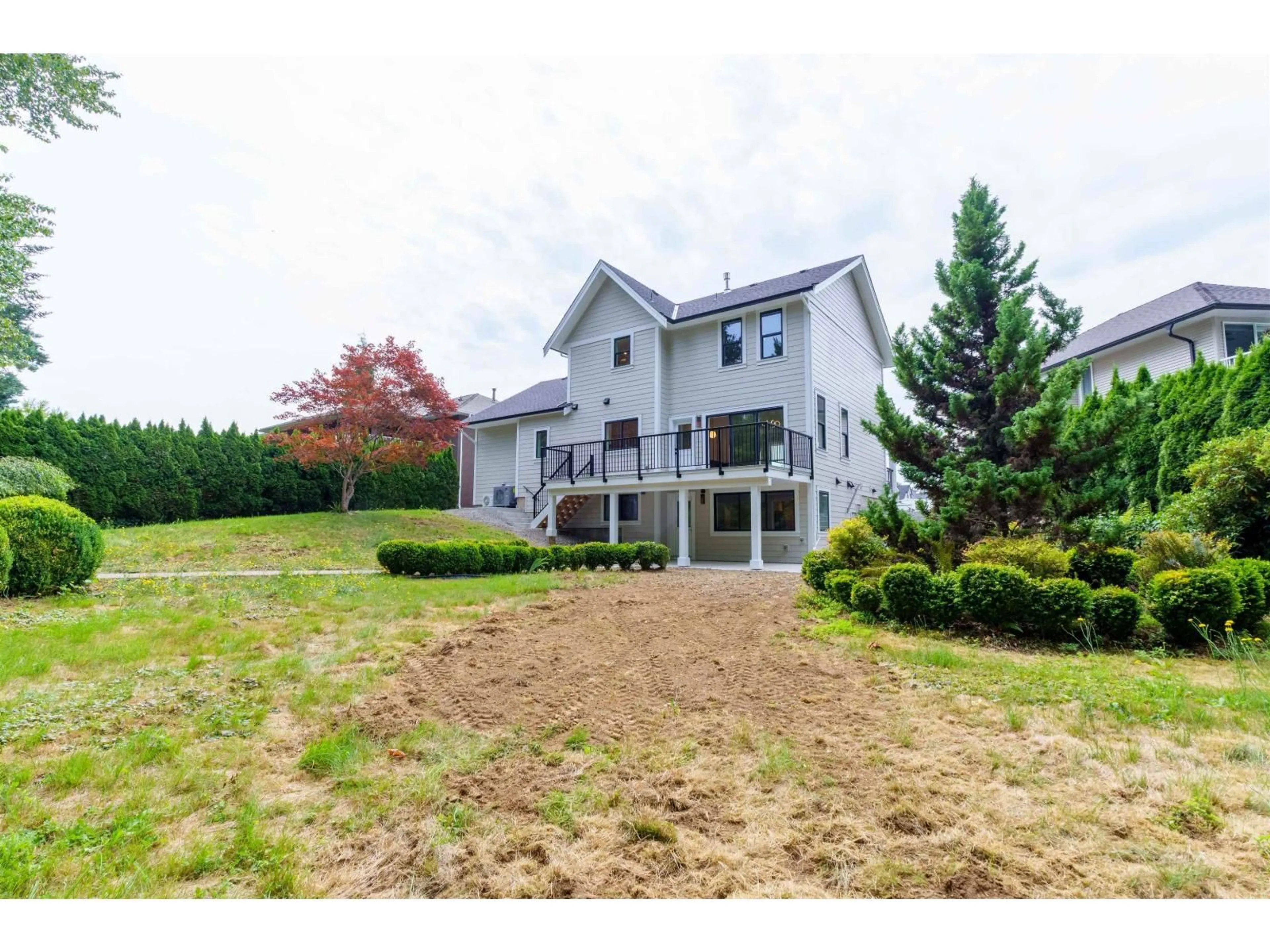 A pic from outside/outdoor area/front of a property/back of a property/a pic from drone, water/lake/river/ocean view for 8336 MILLER CRESCENT, Mission British Columbia V2V6H7