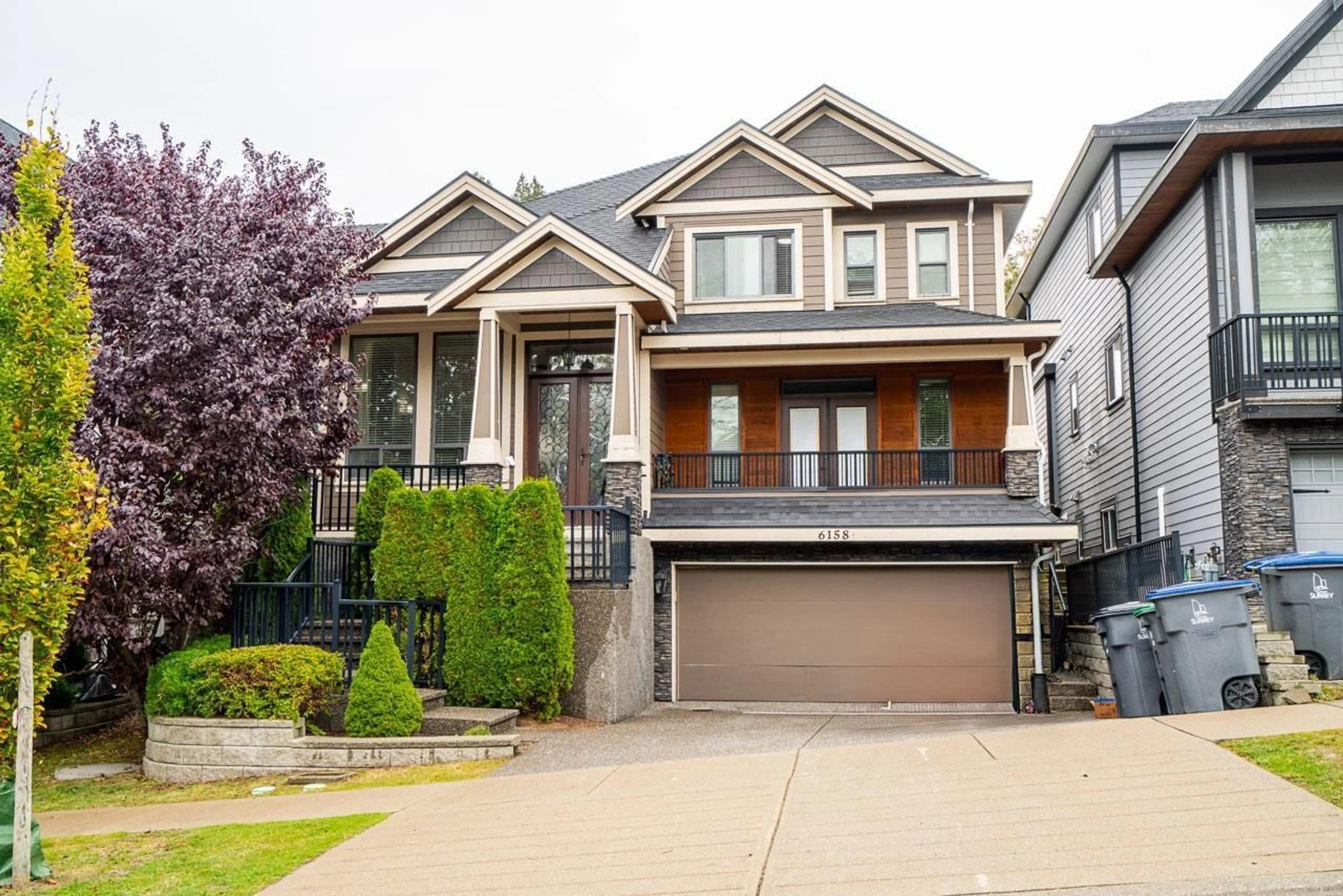 Home with vinyl exterior material, street for 6158 140B STREET, Surrey British Columbia V3X0G9