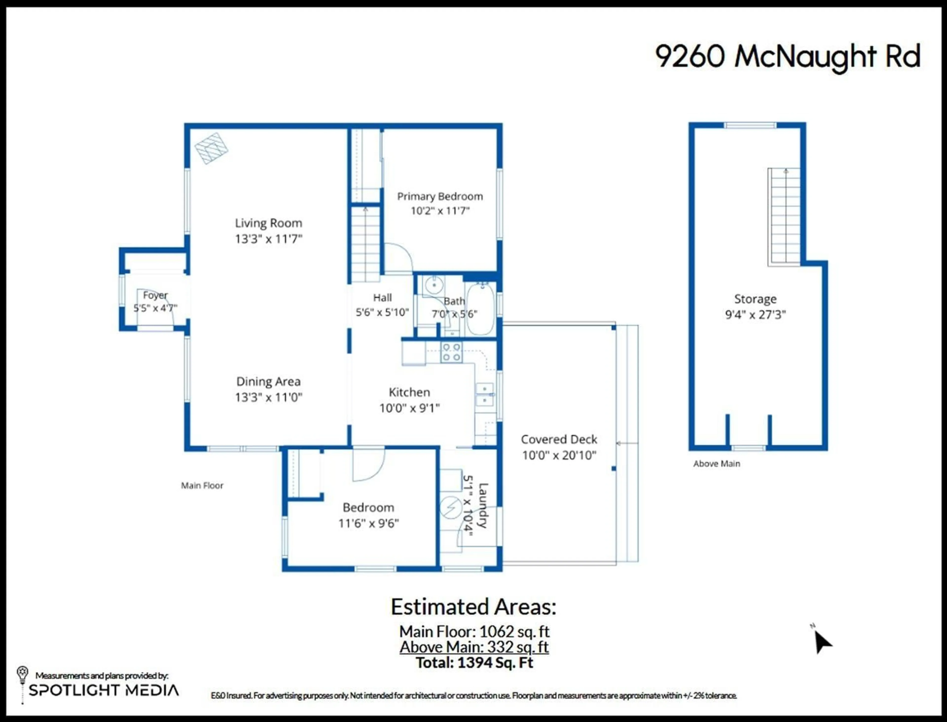 Floor plan for 9260 MCNAUGHT ROAD, Chilliwack British Columbia V2P6E6