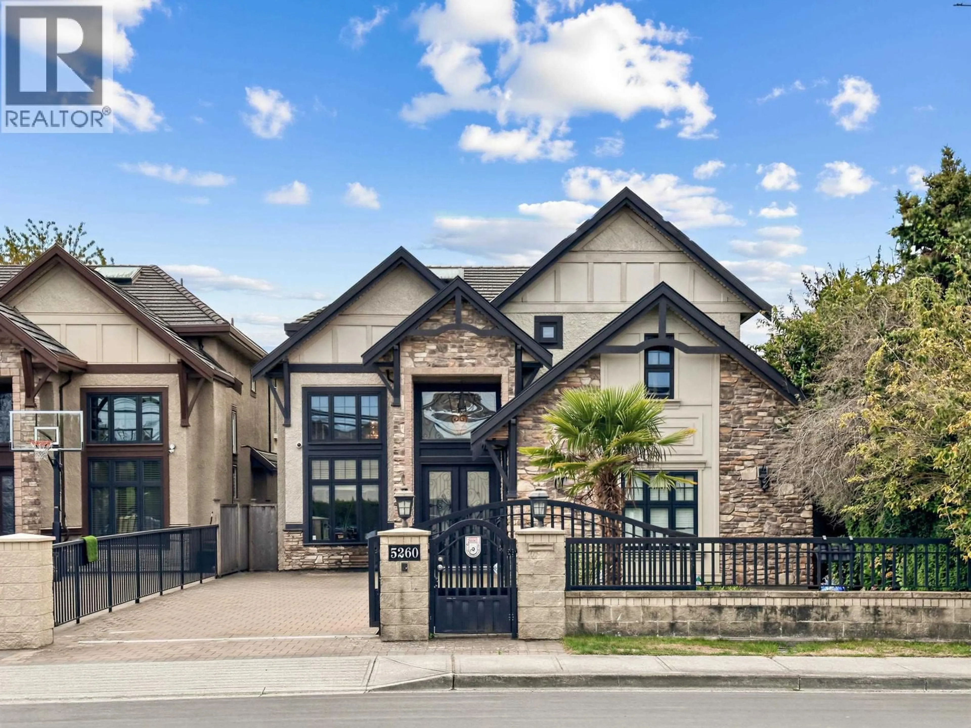 Home with brick exterior material, street for 5260 FRANCIS ROAD, Richmond British Columbia V7C1K3