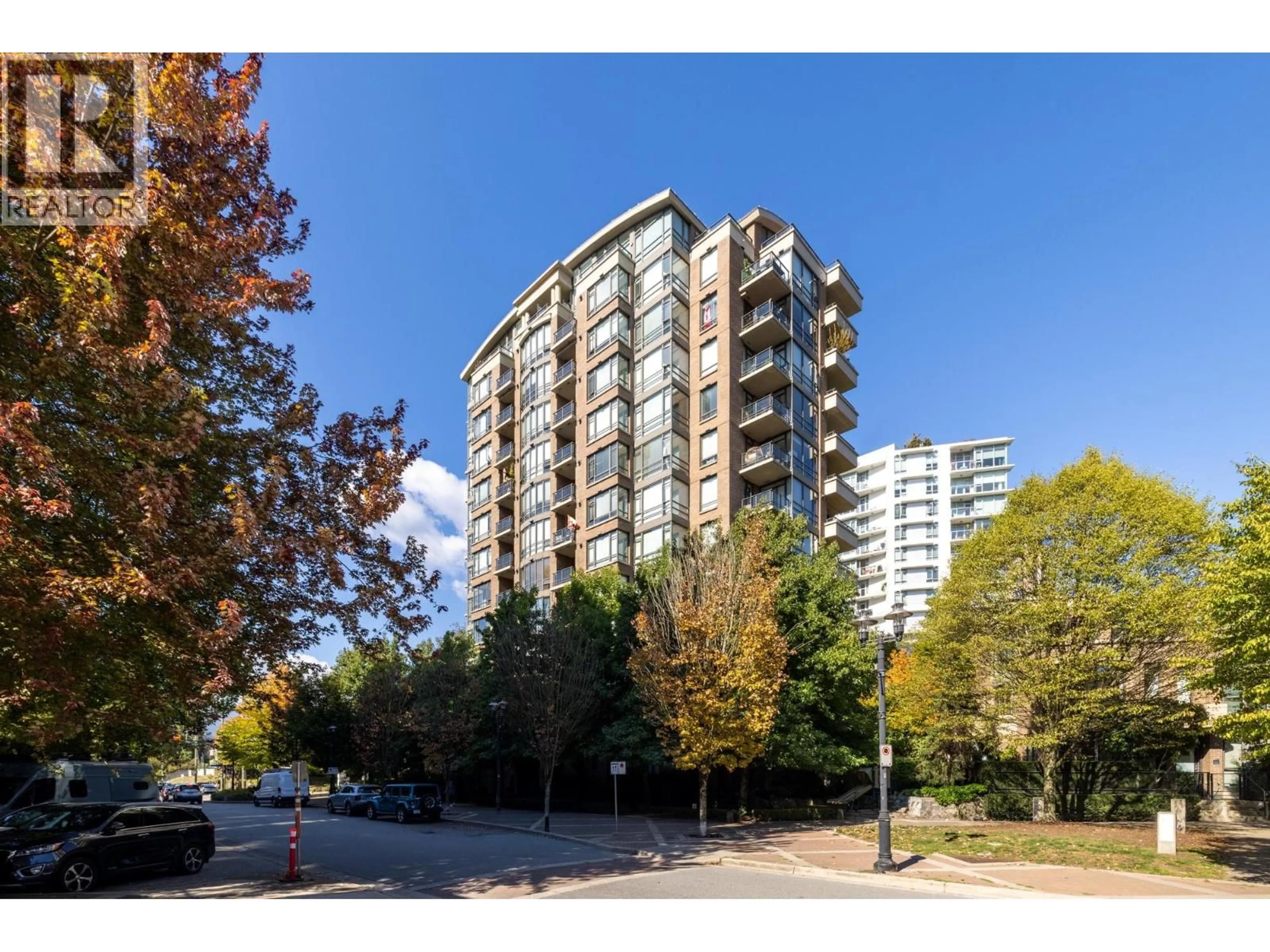 A pic from outside/outdoor area/front of a property/back of a property/a pic from drone, street for 1108 - 170 1ST STREET, North Vancouver British Columbia V7M3P2