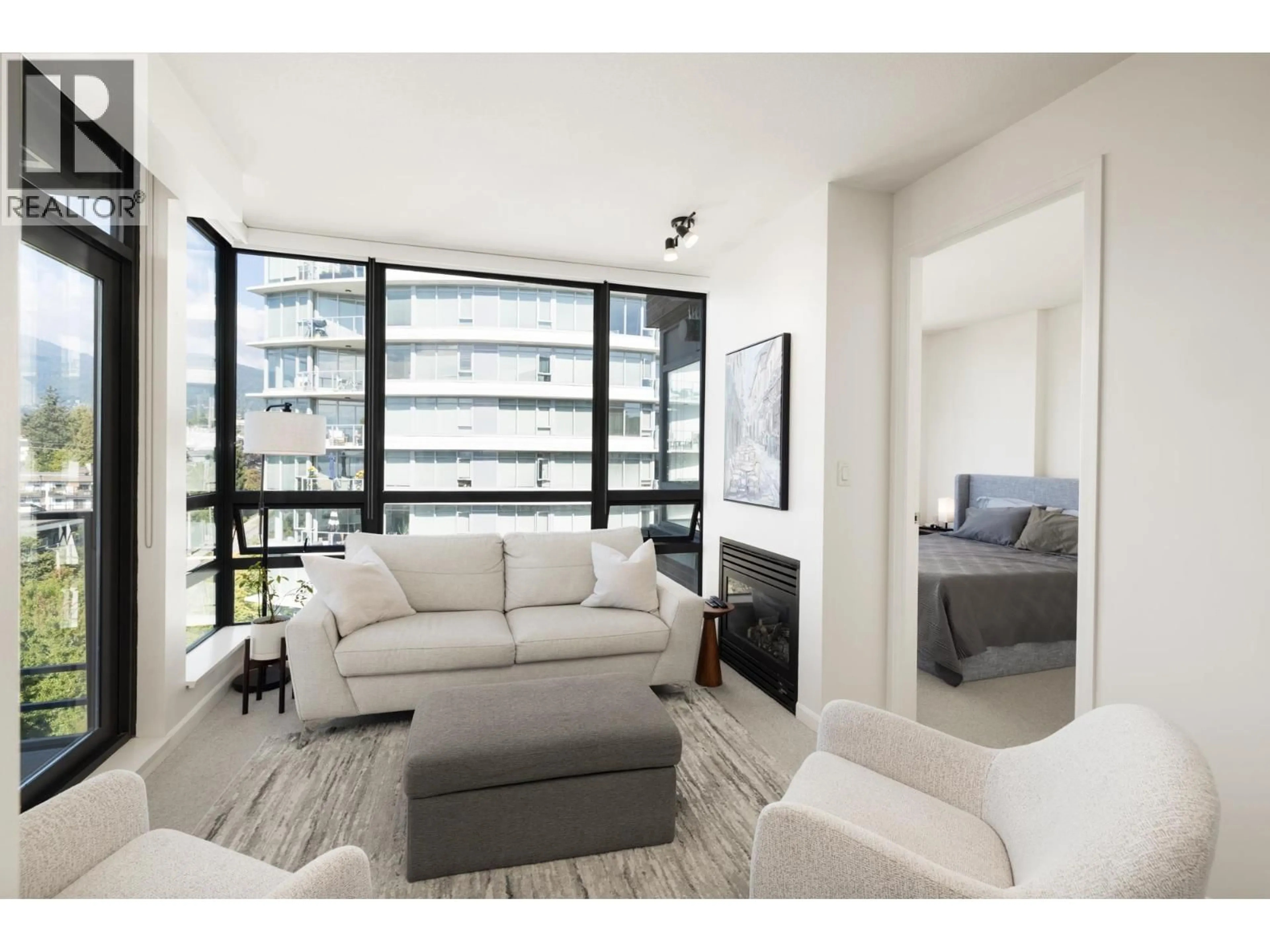Living room with furniture, unknown for 1108 - 170 1ST STREET, North Vancouver British Columbia V7M3P2