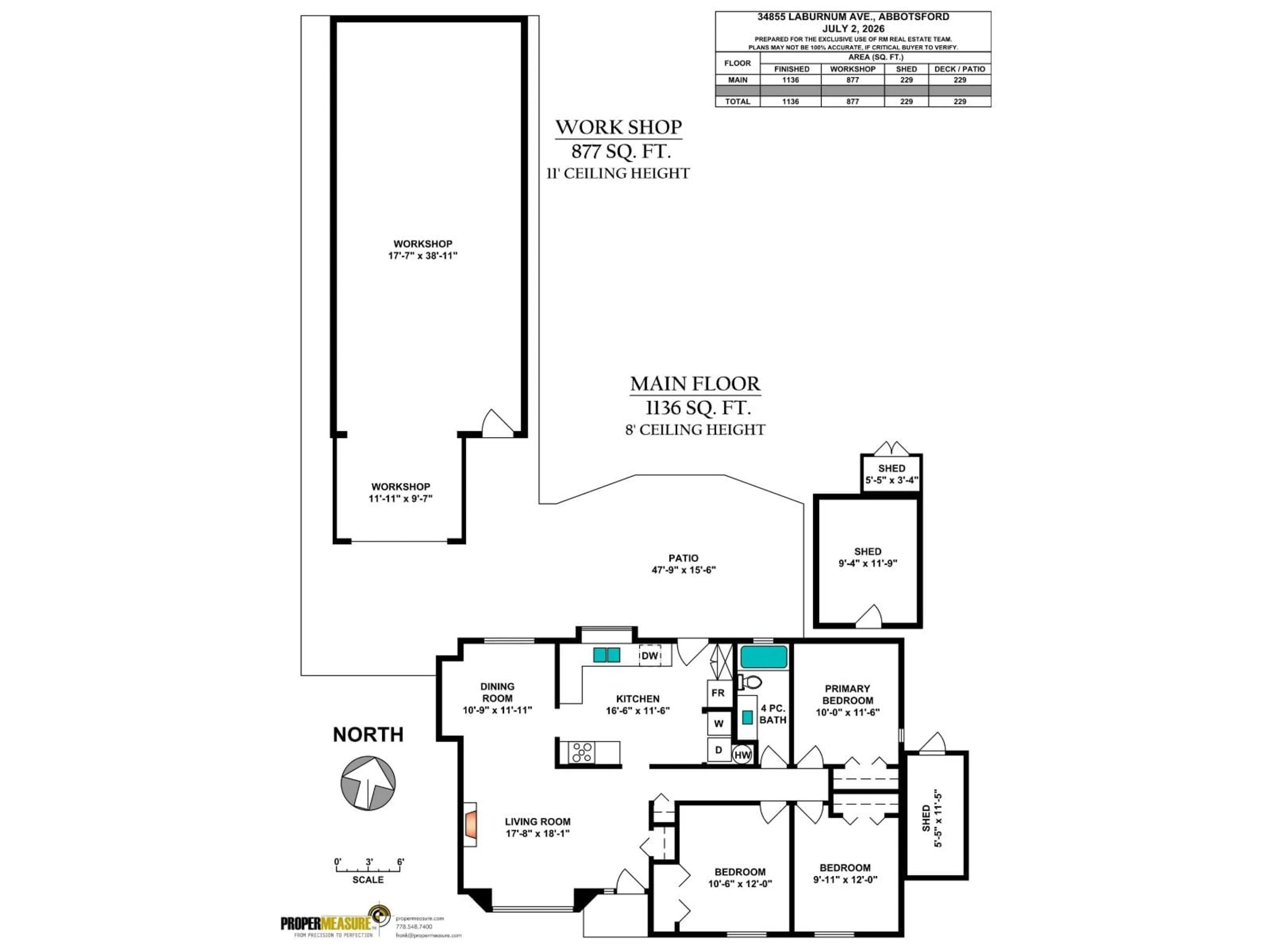 Floor plan for 34855 LABURNUM AVENUE, Abbotsford British Columbia V2S5J3