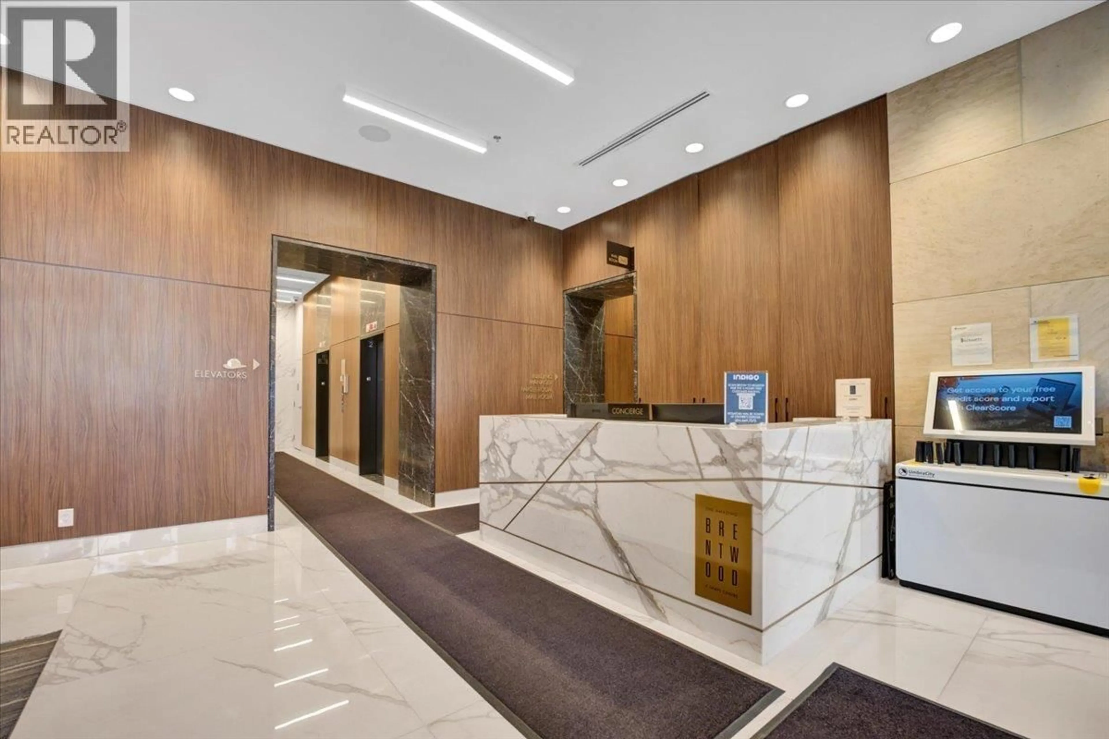 Lobby for 2201 - 4650 BRENTWOOD BOULEVARD, Burnaby British Columbia V5C0M3