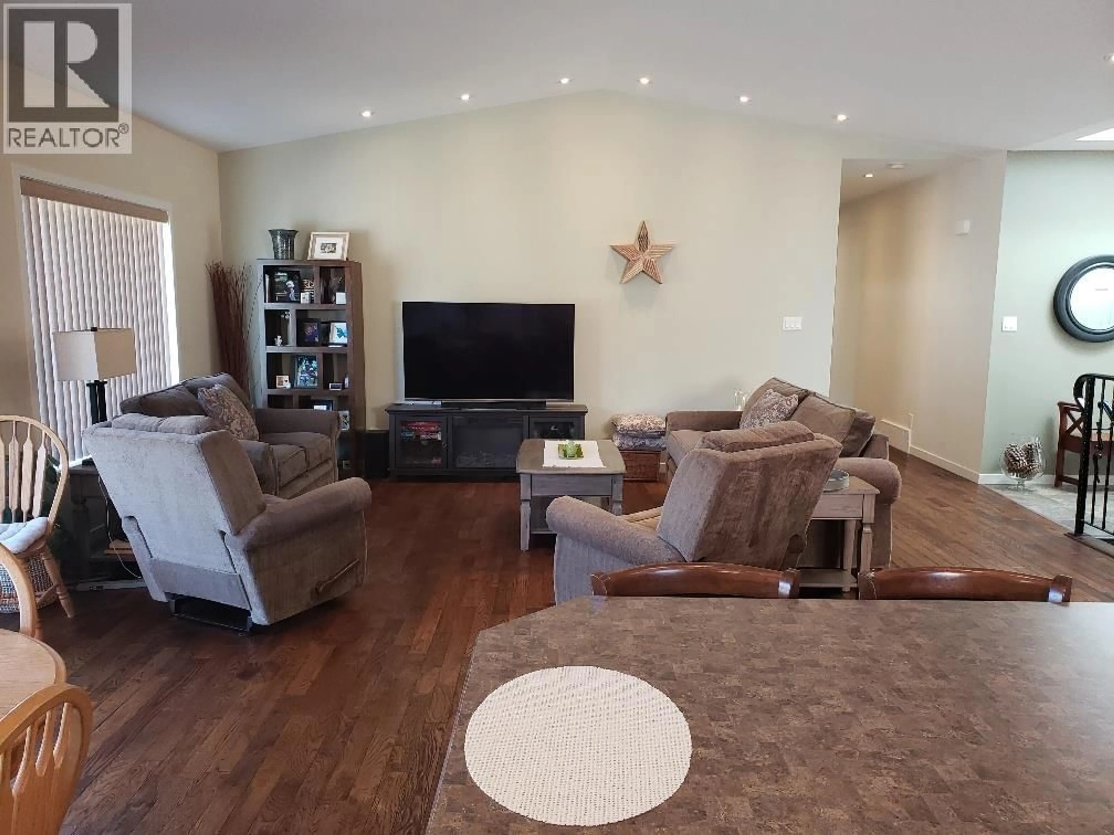 Living room with furniture, wood/laminate floor for 3904 CORY DRIVE, Terrace British Columbia V8G0J4