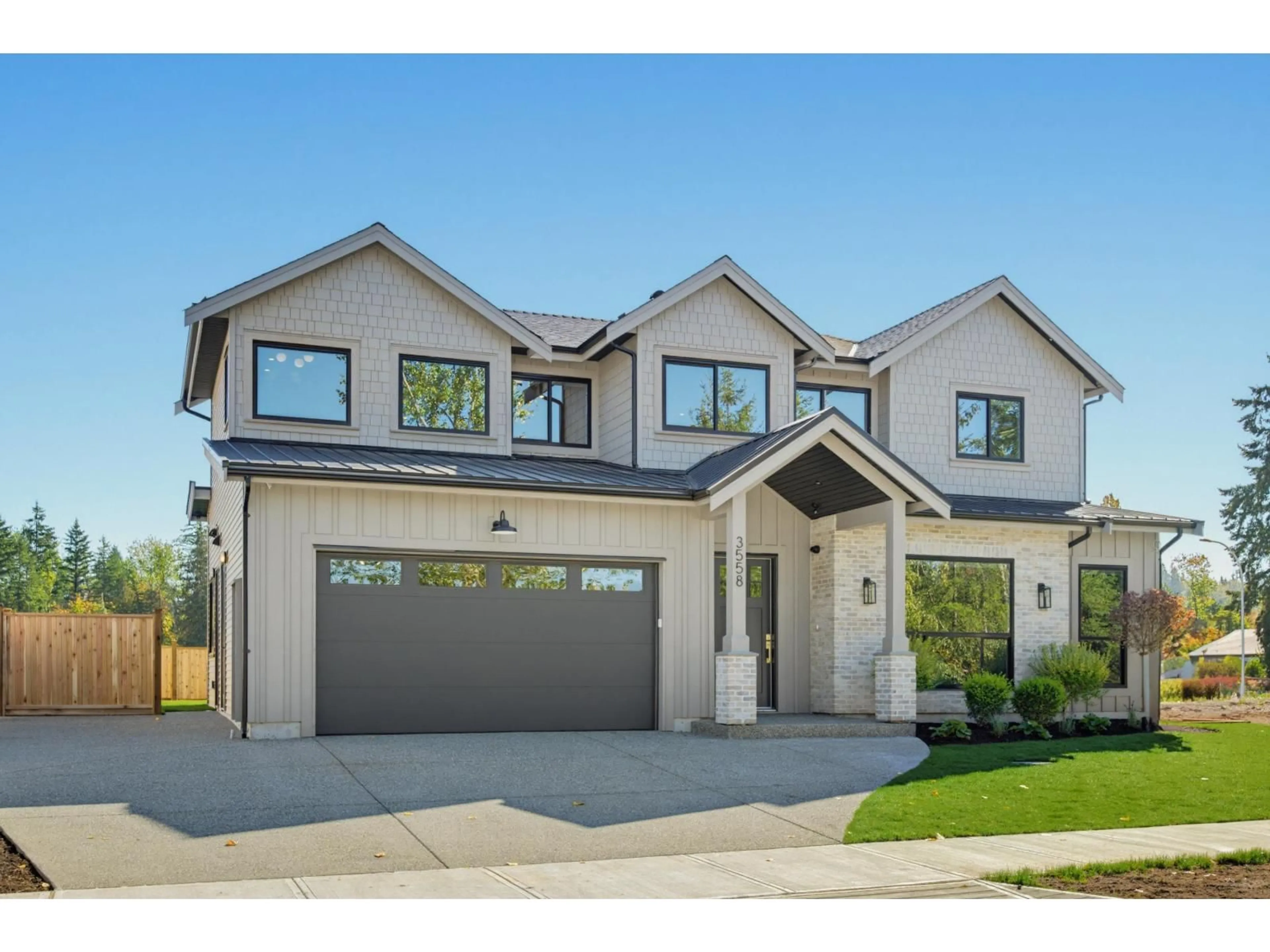 Home with brick exterior material, street for 3558 204 STREET, Langley British Columbia V3A4Y2