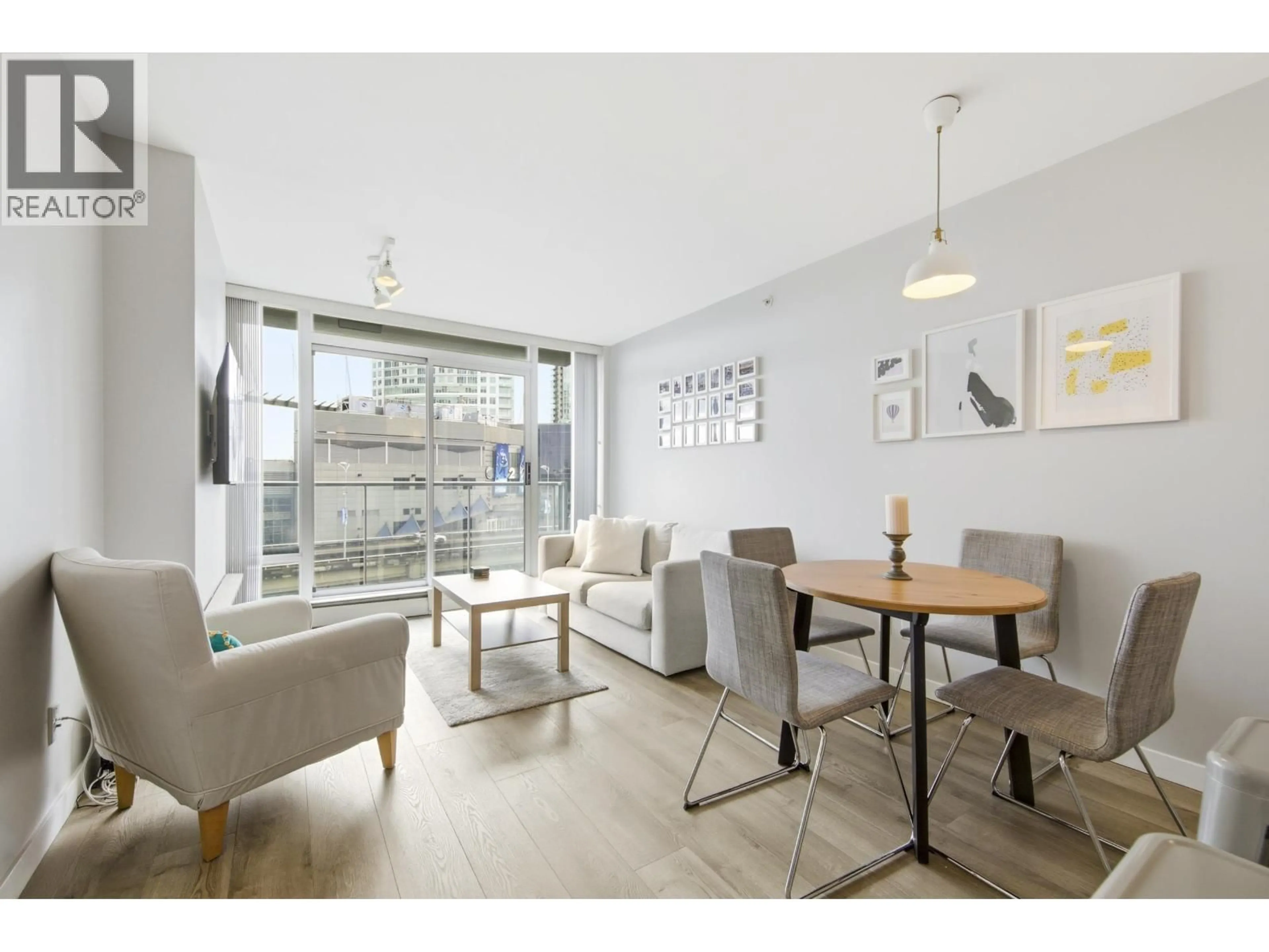 Living room with furniture, unknown for 903 - 688 ABBOTT STREET, Vancouver British Columbia V6B0B9