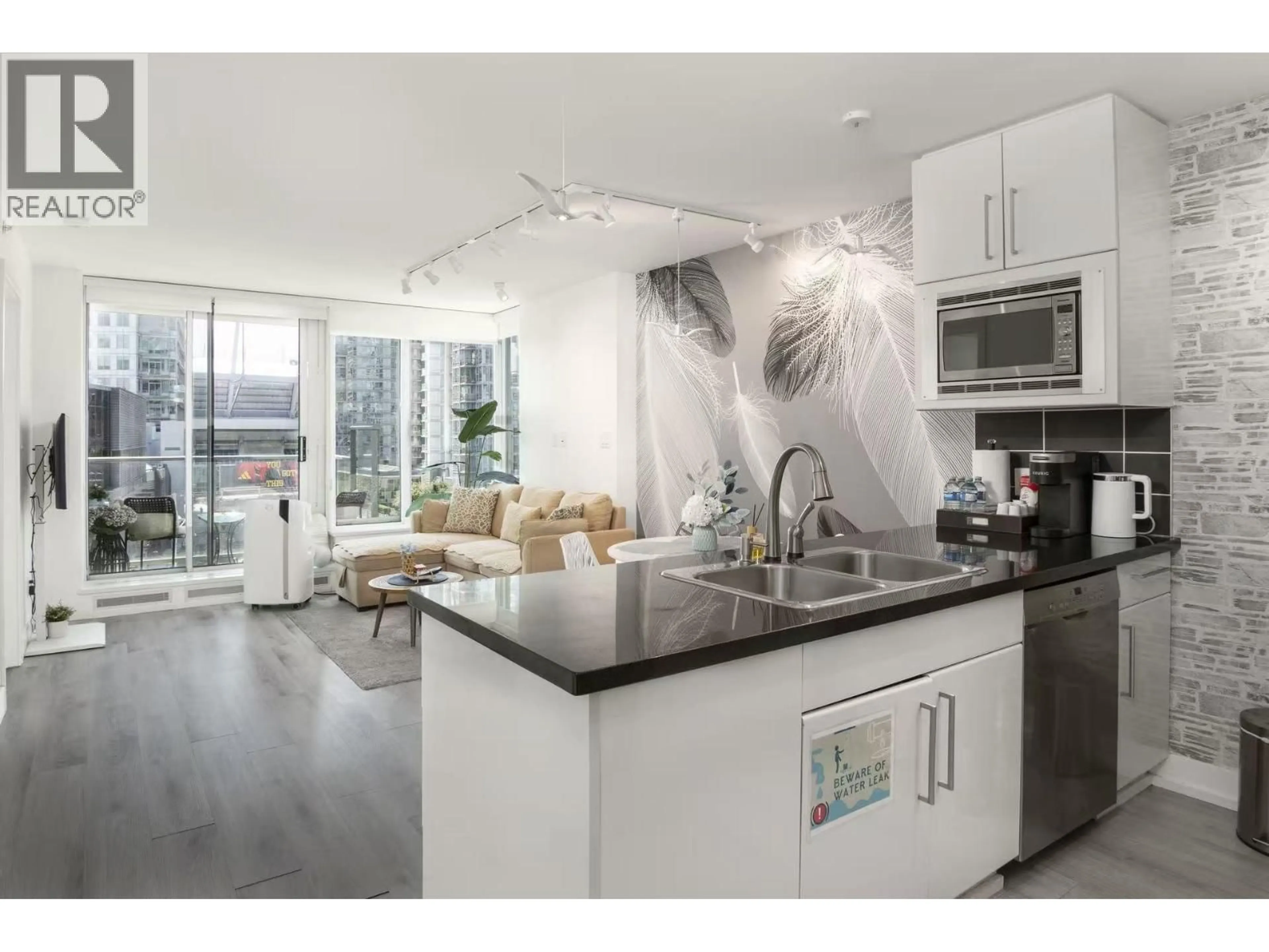 Open concept kitchen, unknown for 1107 - 689 ABBOTT STREET, Vancouver British Columbia V6B0J2