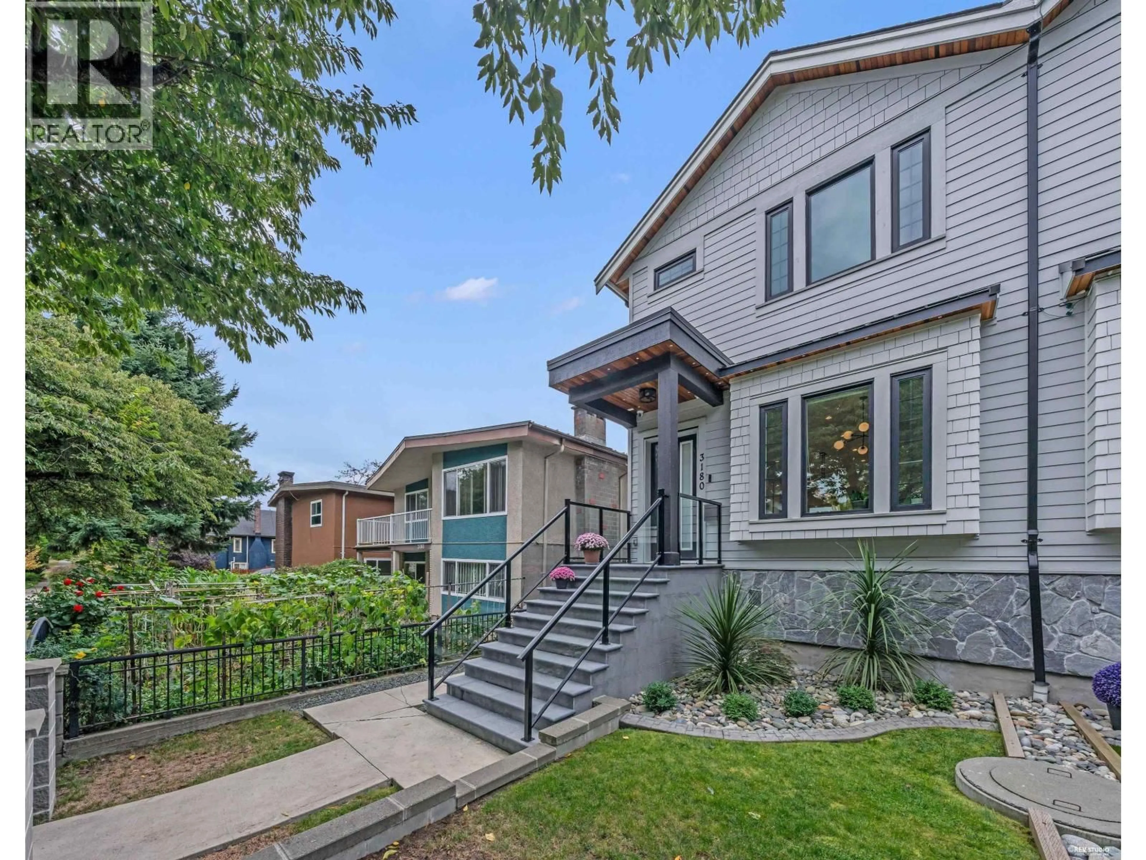 Home with brick exterior material, street for 3180 GRAVELEY STREET, Vancouver British Columbia V5K3K6