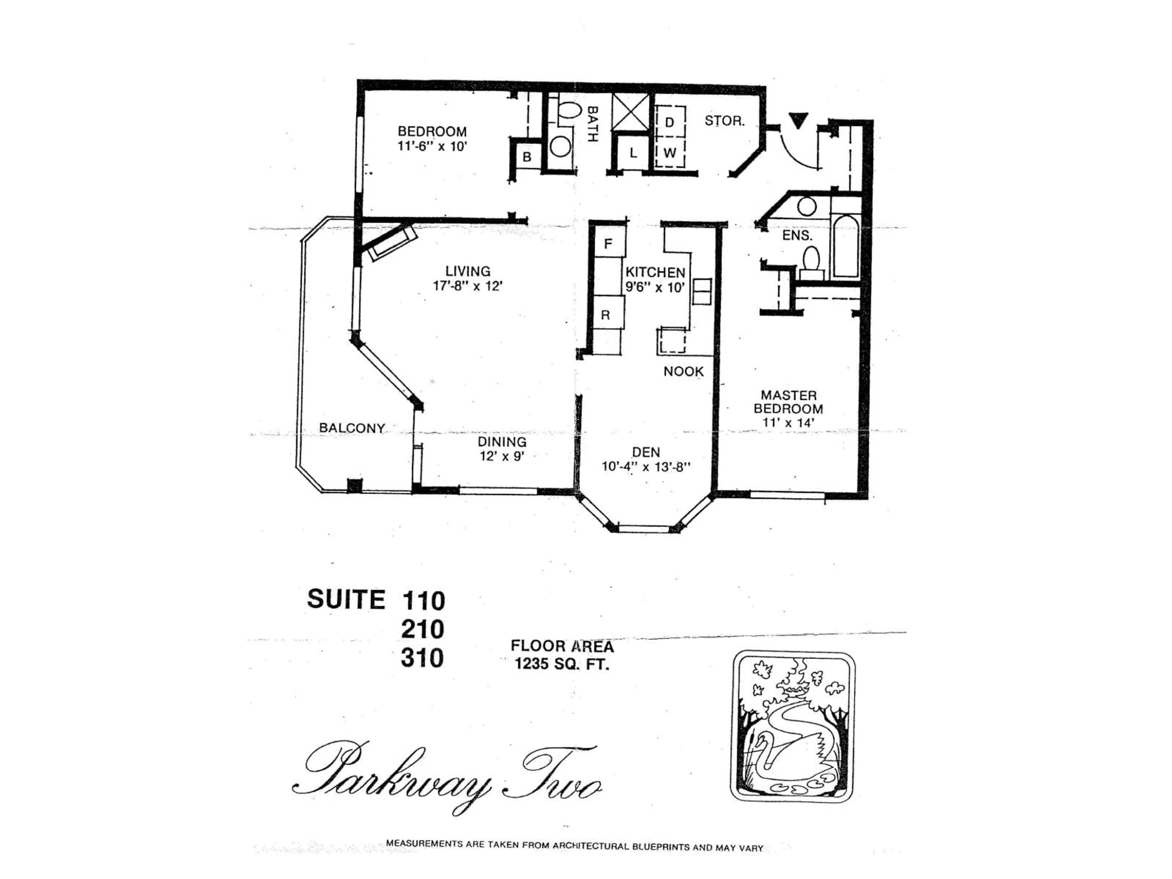 Floor plan for 210 - 5363 206 STREET, Langley British Columbia V3A2C5