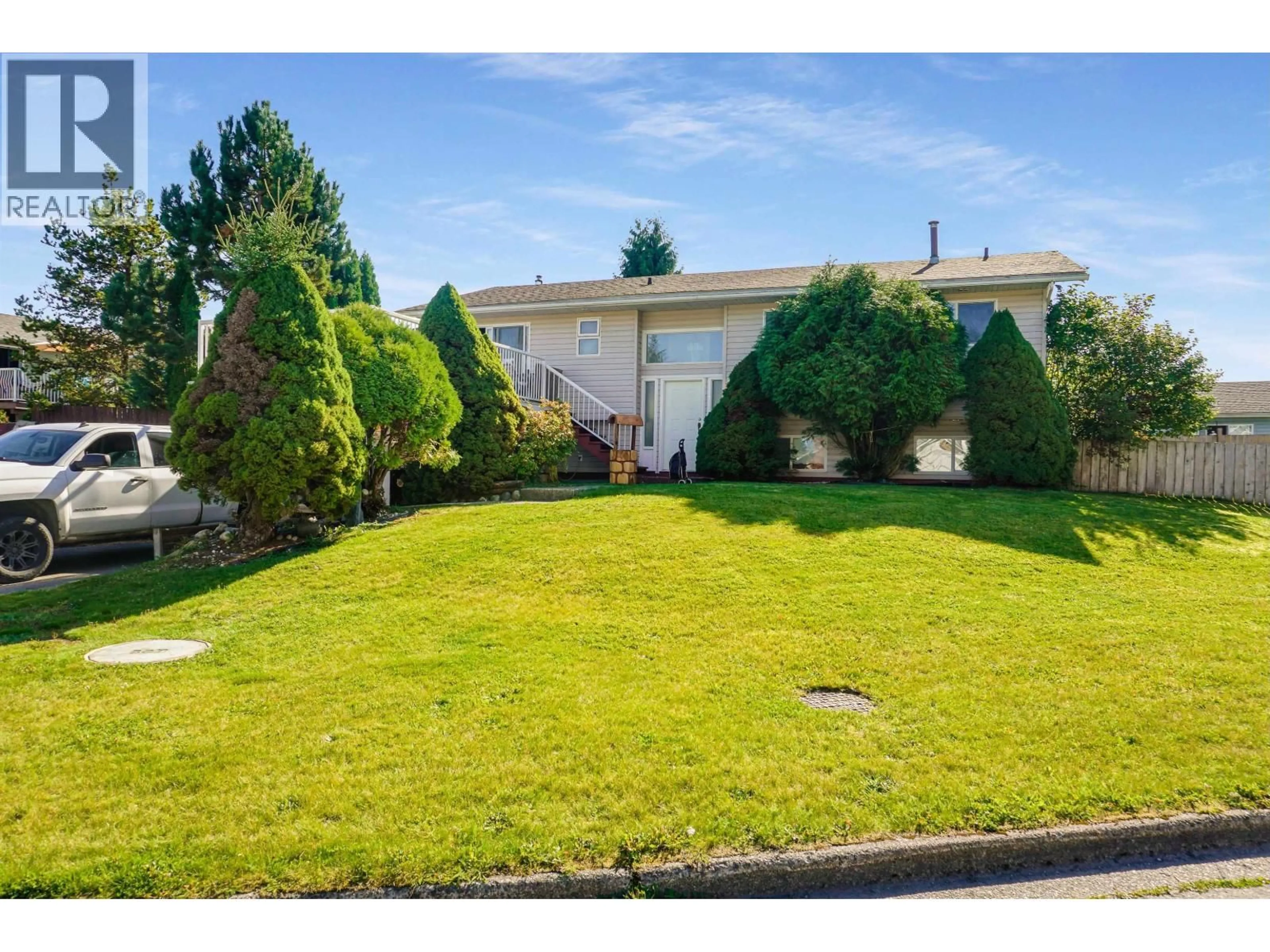 A pic from outside/outdoor area/front of a property/back of a property/a pic from drone, street for 39 BANYAY STREET, Kitimat British Columbia V8C2P5