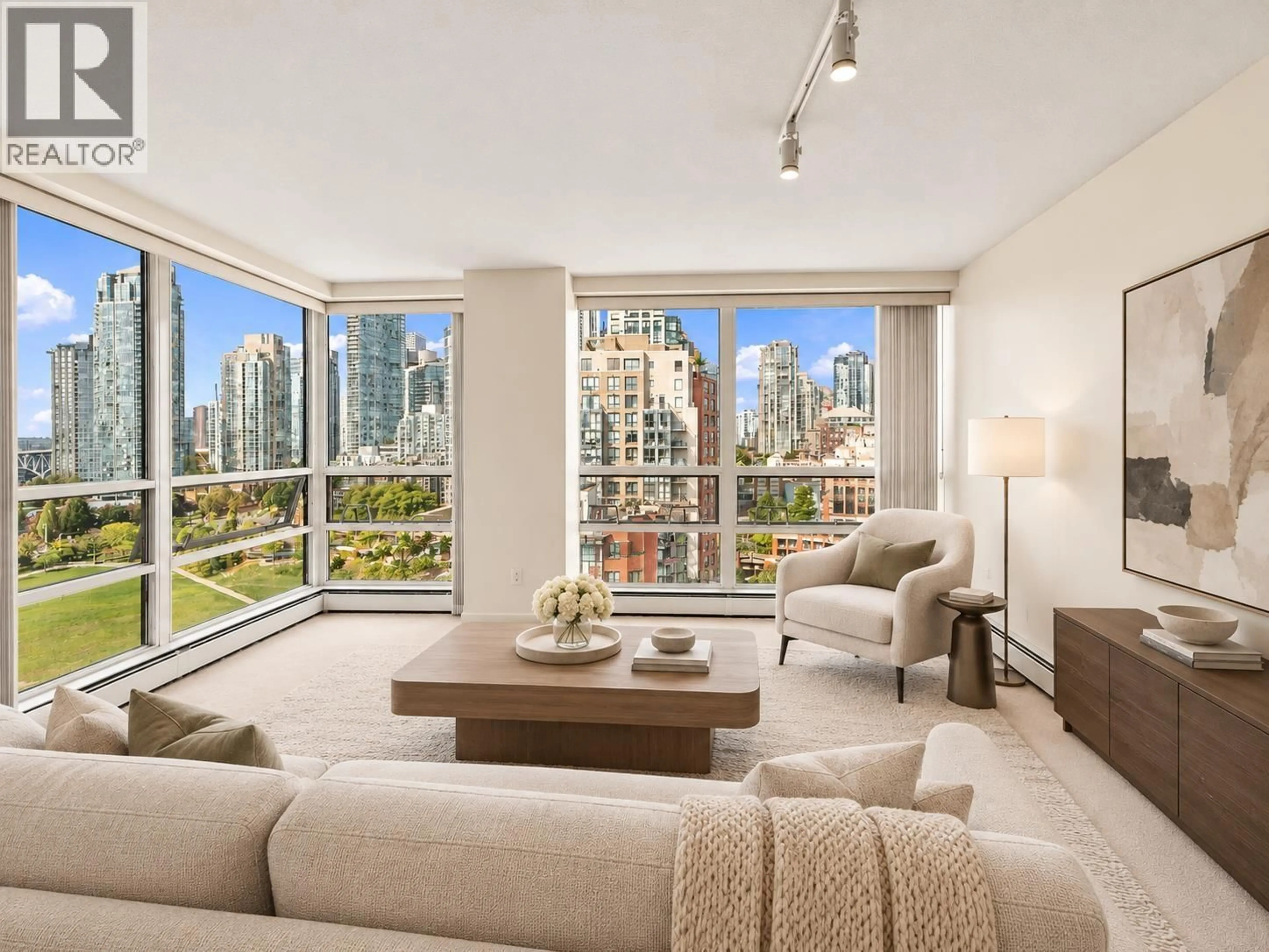 Living room with furniture, unknown for 17D - 139 DRAKE STREET, Vancouver British Columbia V6Z2T8