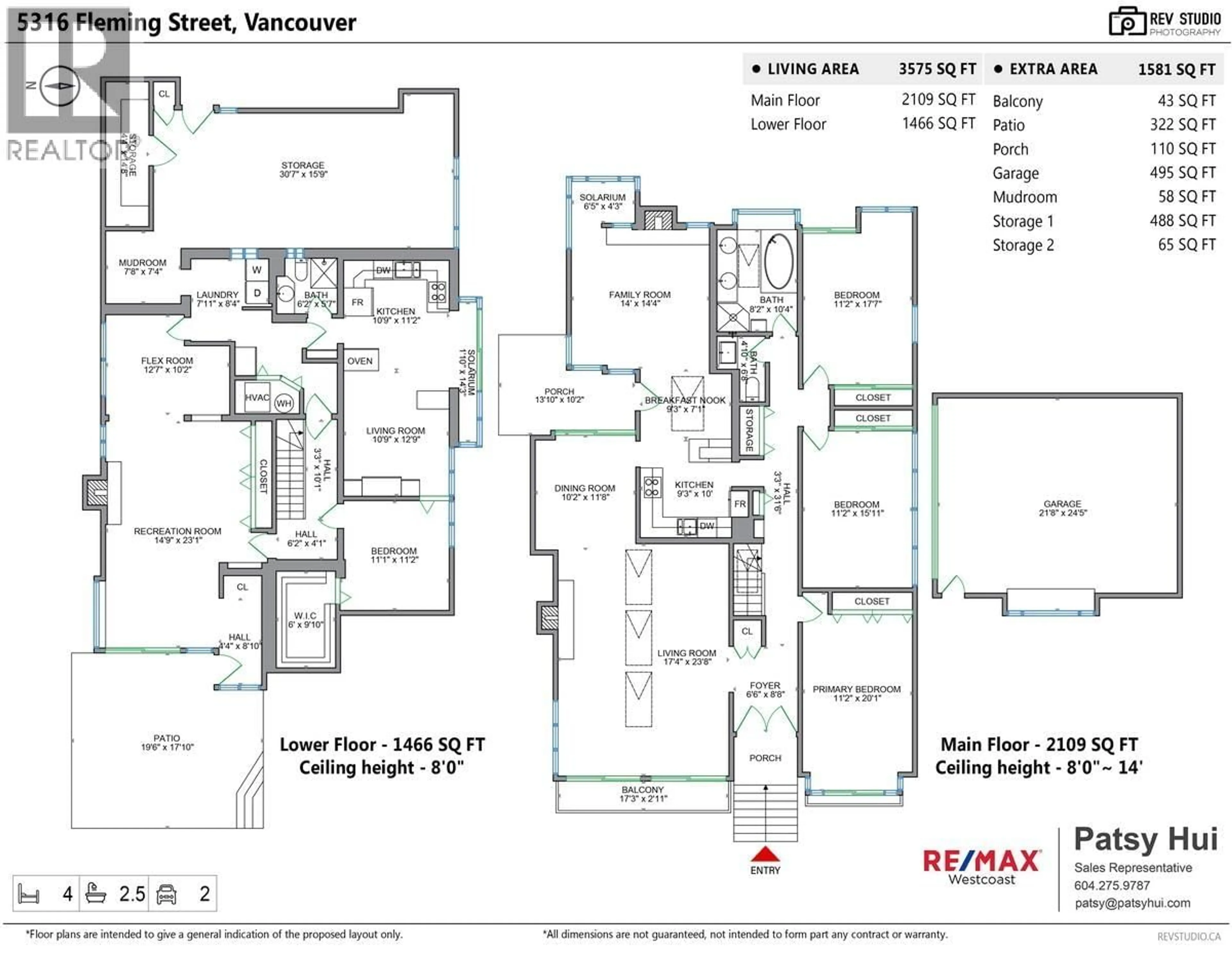 Floor plan for 5316 FLEMING STREET, Vancouver British Columbia V5P3E9