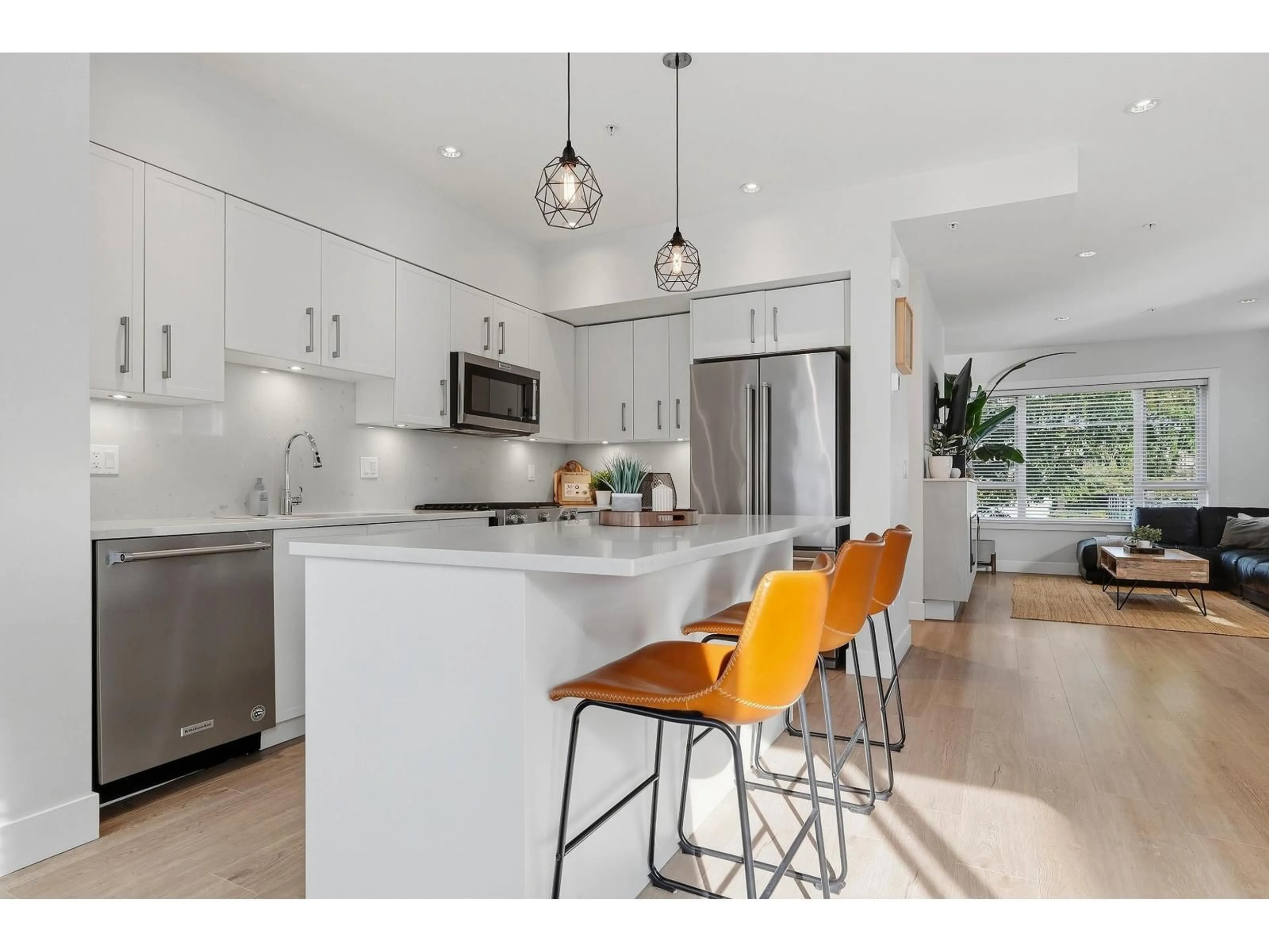 Open concept kitchen, unknown for 36 - 22128 48A AVENUE, Langley British Columbia V3A0L6