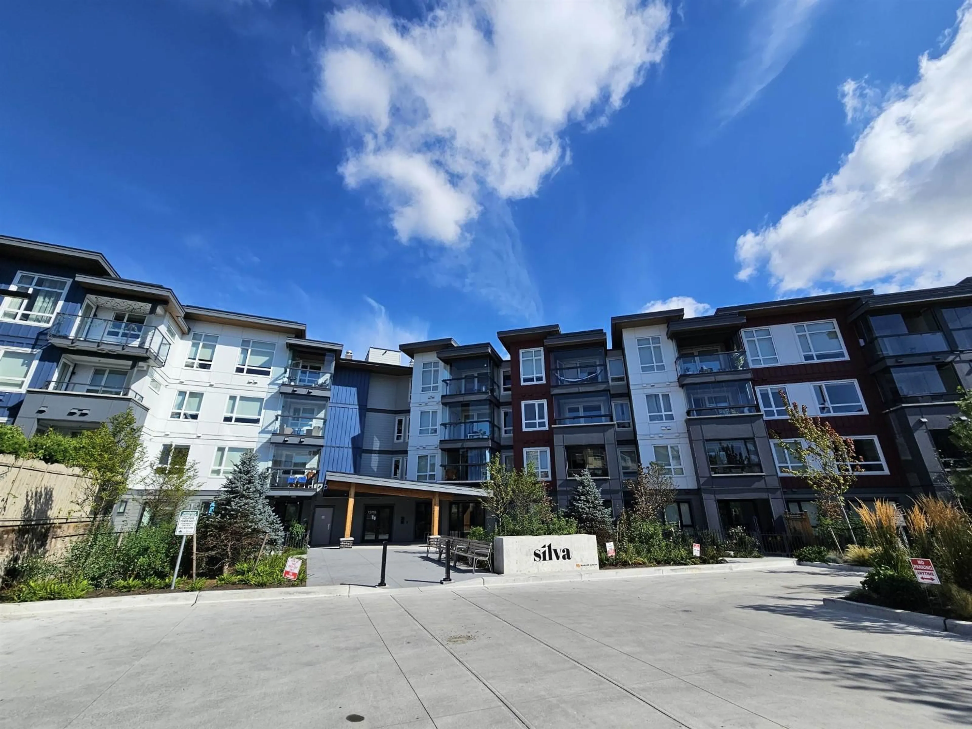 A pic from outside/outdoor area/front of a property/back of a property/a pic from drone, building for 311 - 13788 76 AVENUE, Surrey British Columbia V3W3V9
