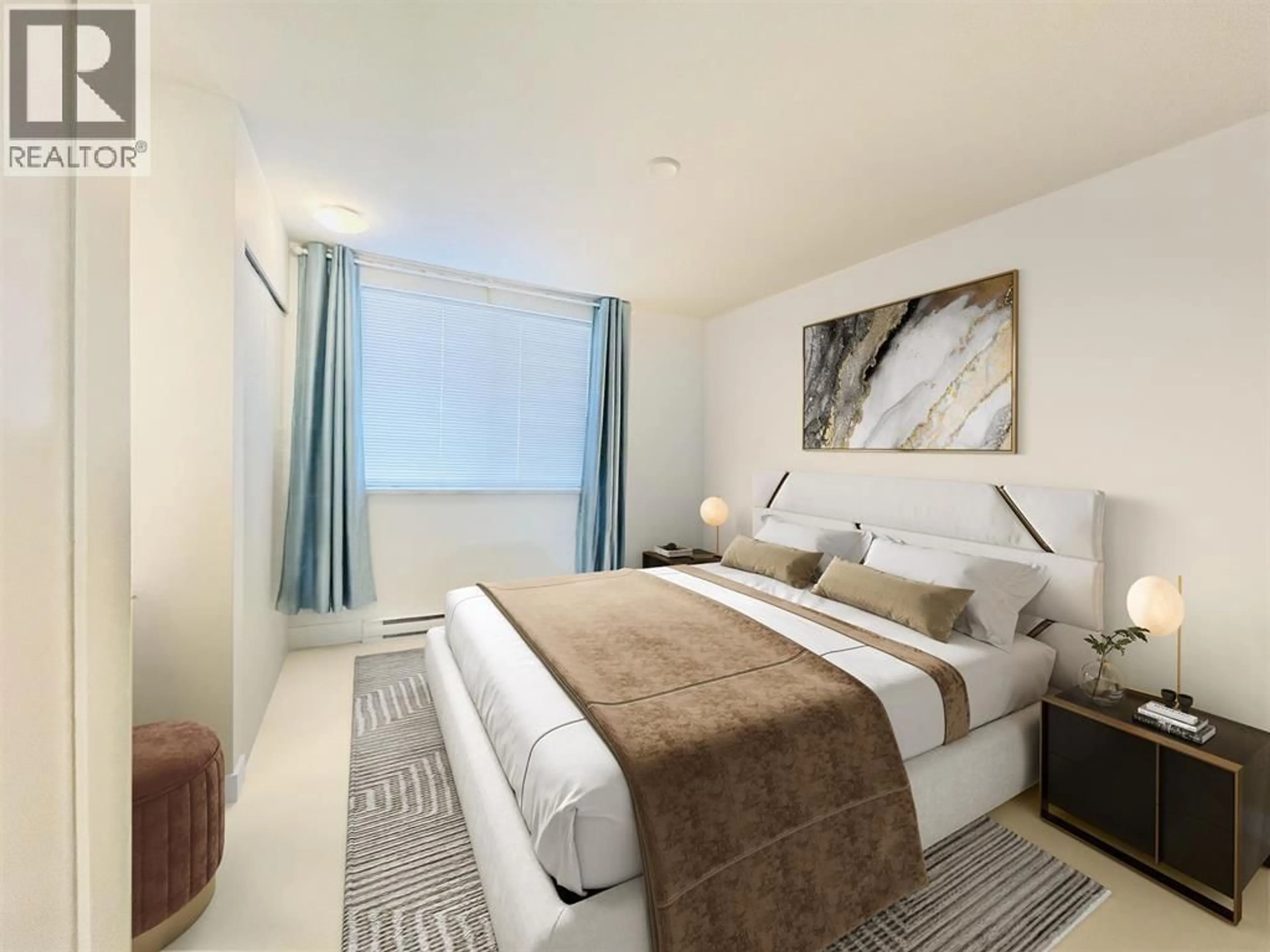 Bedroom with bed, carpet floor for 35 - 6868 BURLINGTON AVENUE, Burnaby British Columbia V5J0G1