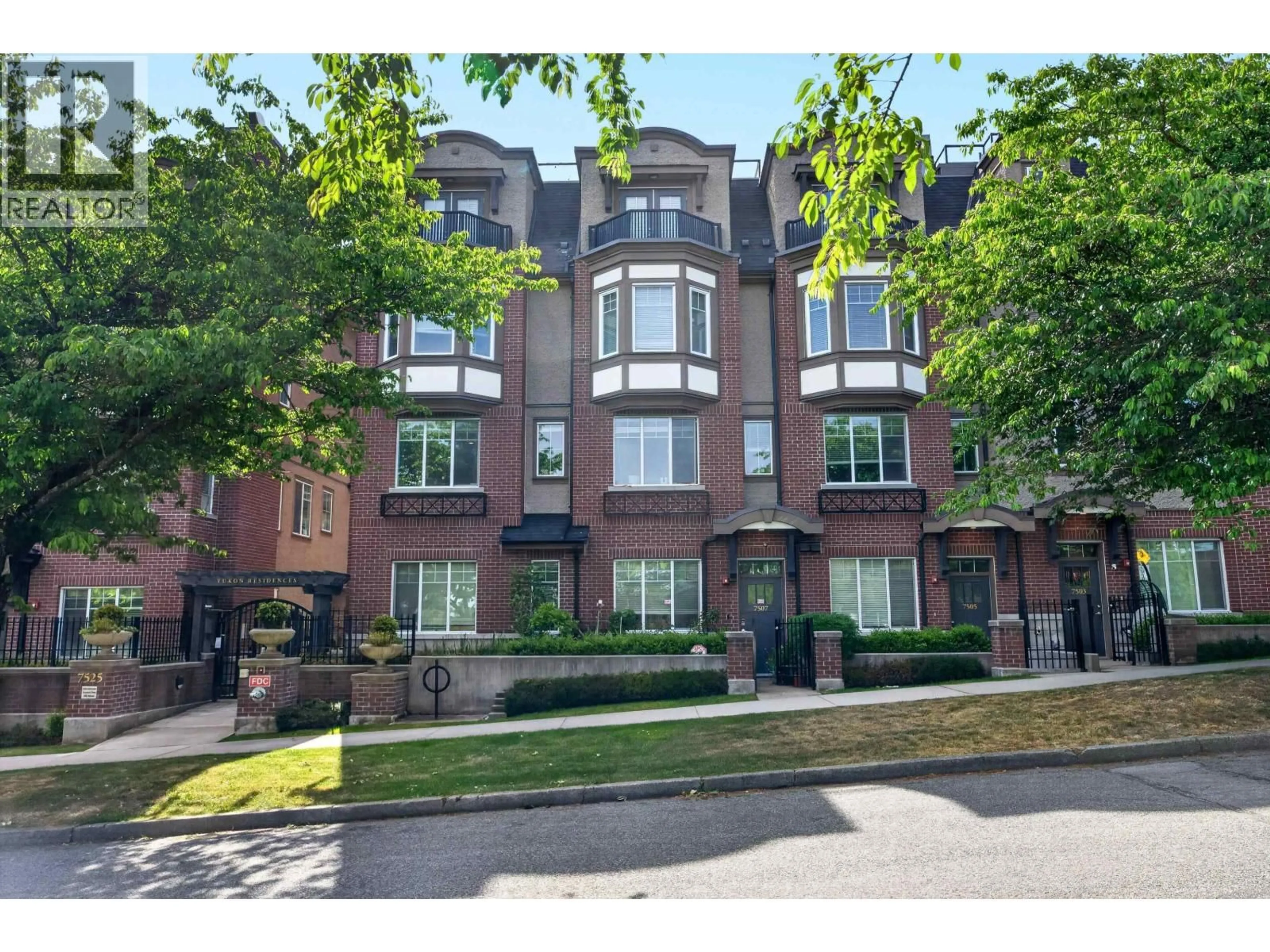 Home with brick exterior material, street for 7523 YUKON STREET, Vancouver British Columbia V5X2Y4