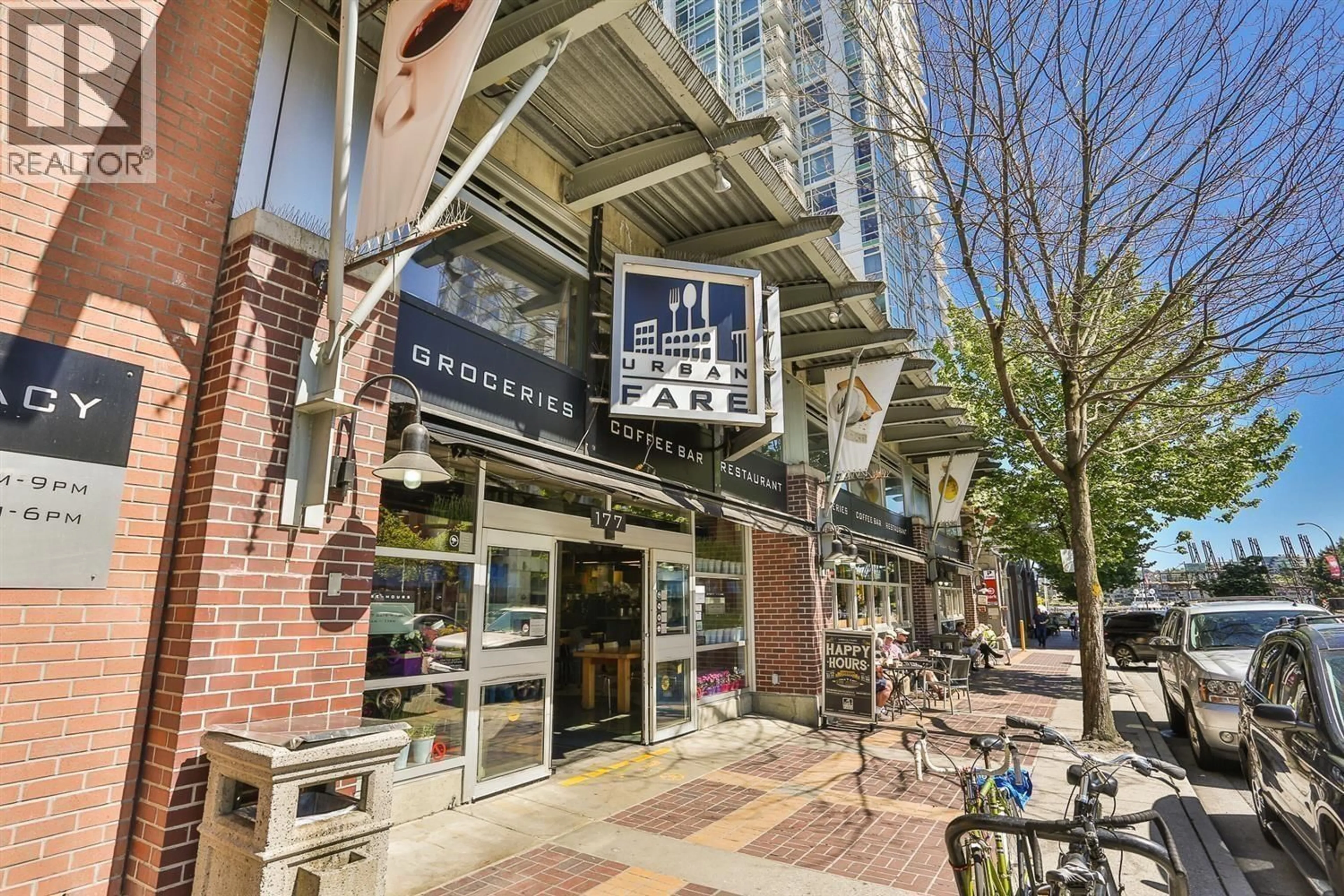 Patio, street for 2306 - 1033 MARINASIDE CRESCENT, Vancouver British Columbia V6Z3A3