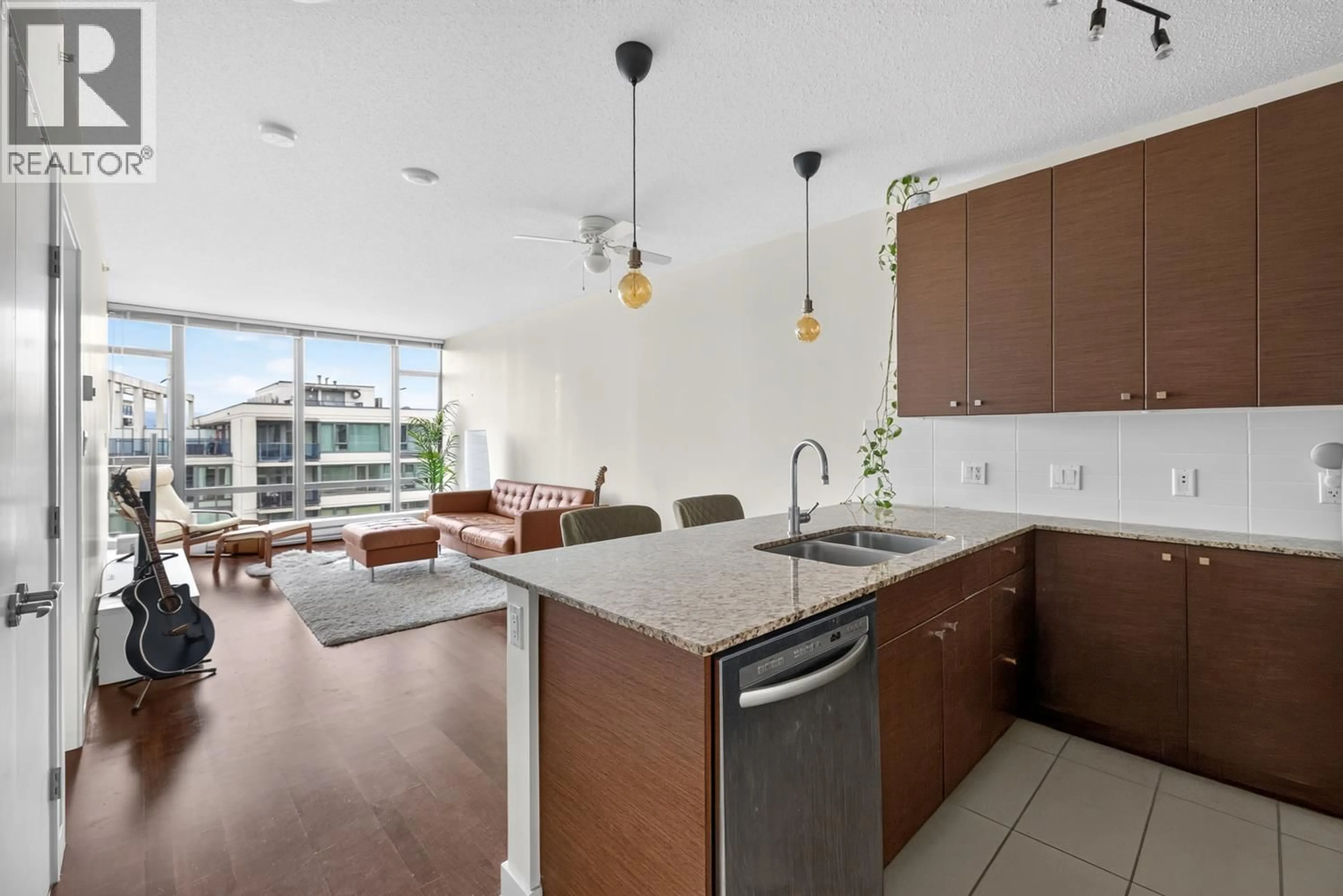 Open concept kitchen, unknown for 1507 - 7360 ELMBRIDGE WAY, Richmond British Columbia V6X0A5