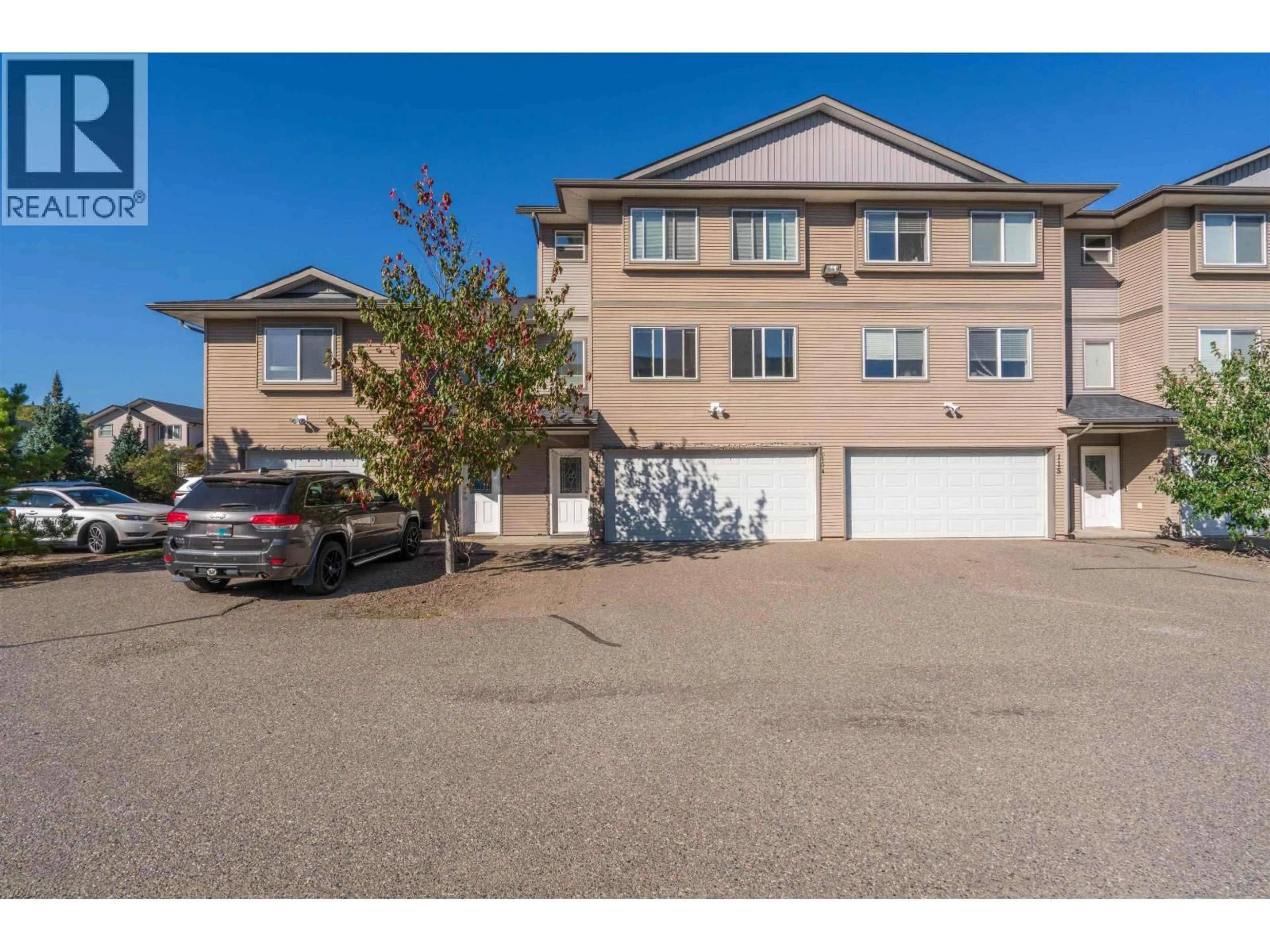 A pic from outside/outdoor area/front of a property/back of a property/a pic from drone, street for 114 - 4404 5TH AVENUE, Prince George British Columbia V2M0A7