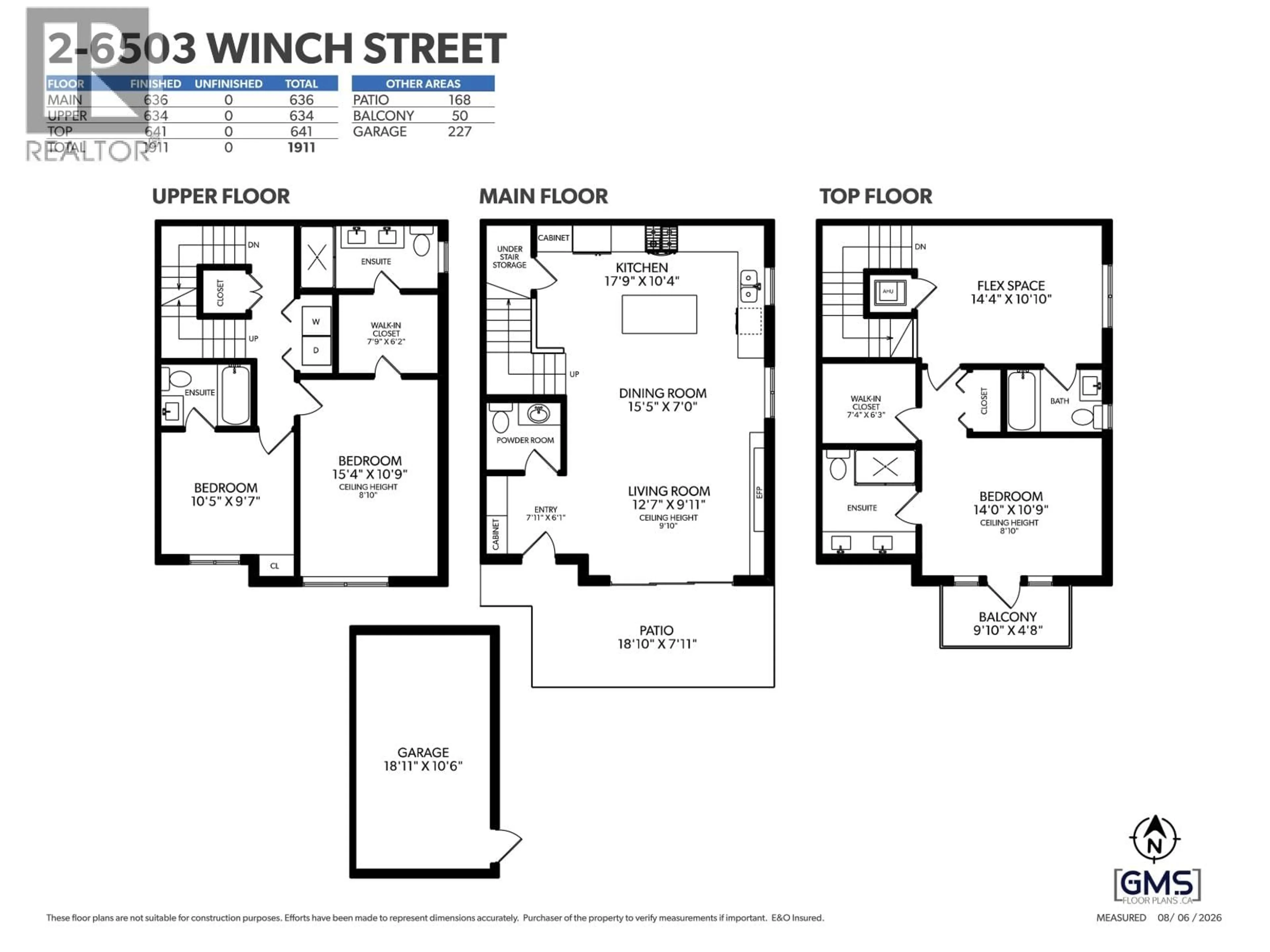 Floor plan for 2 - 6503 WINCH STREET, Burnaby British Columbia V5B2L5